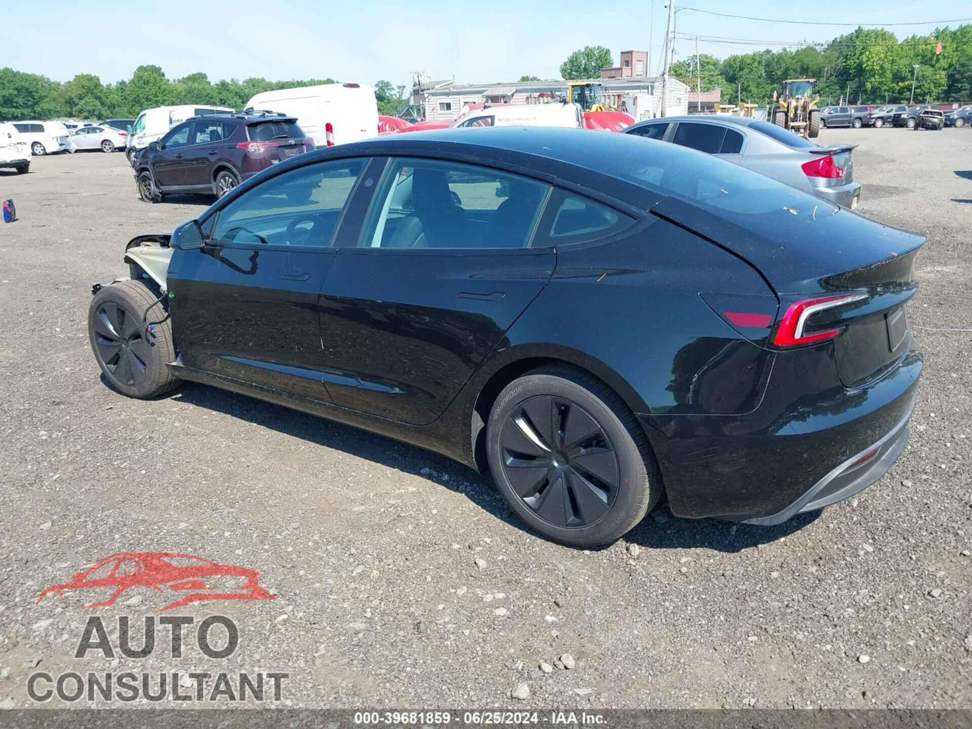 TESLA MODEL 3 2024 - 5YJ3E1EA6RF736252