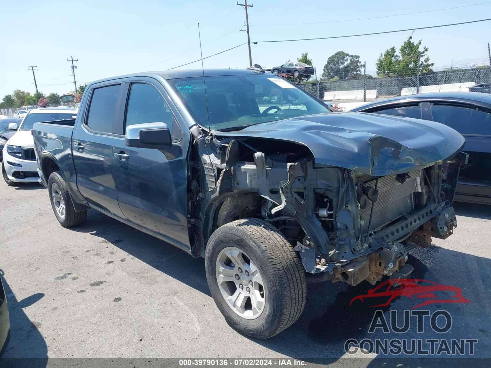 CHEVROLET SILVERADO 1500 2020 - 3GCUYDED1LG270609