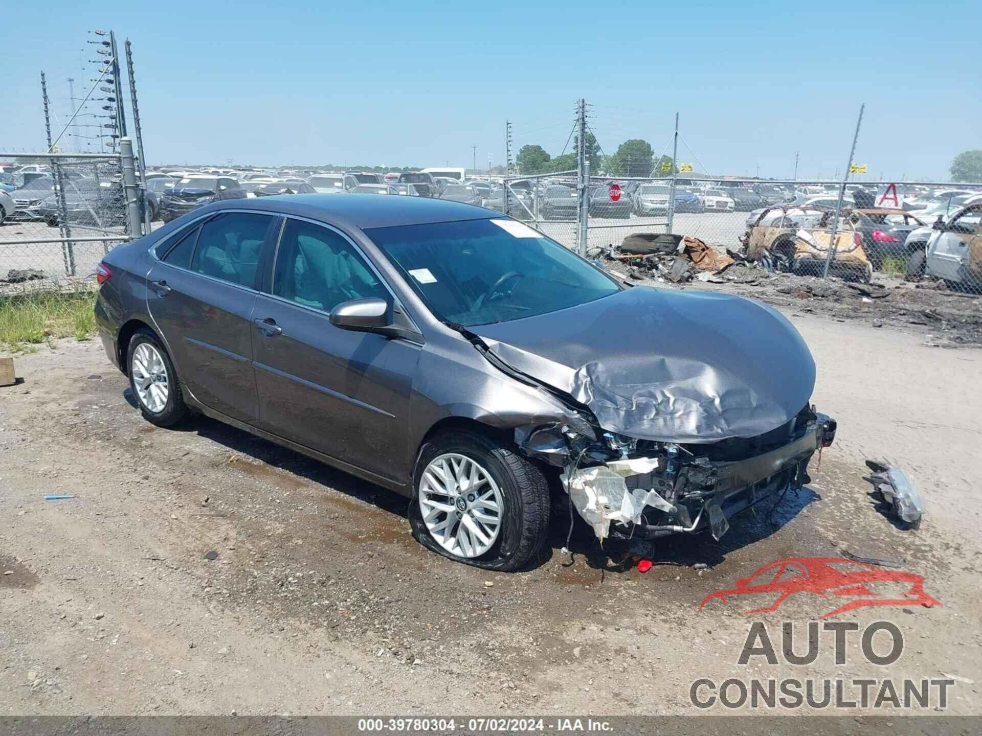 TOYOTA CAMRY 2017 - 4T1BF1FK7HU427388