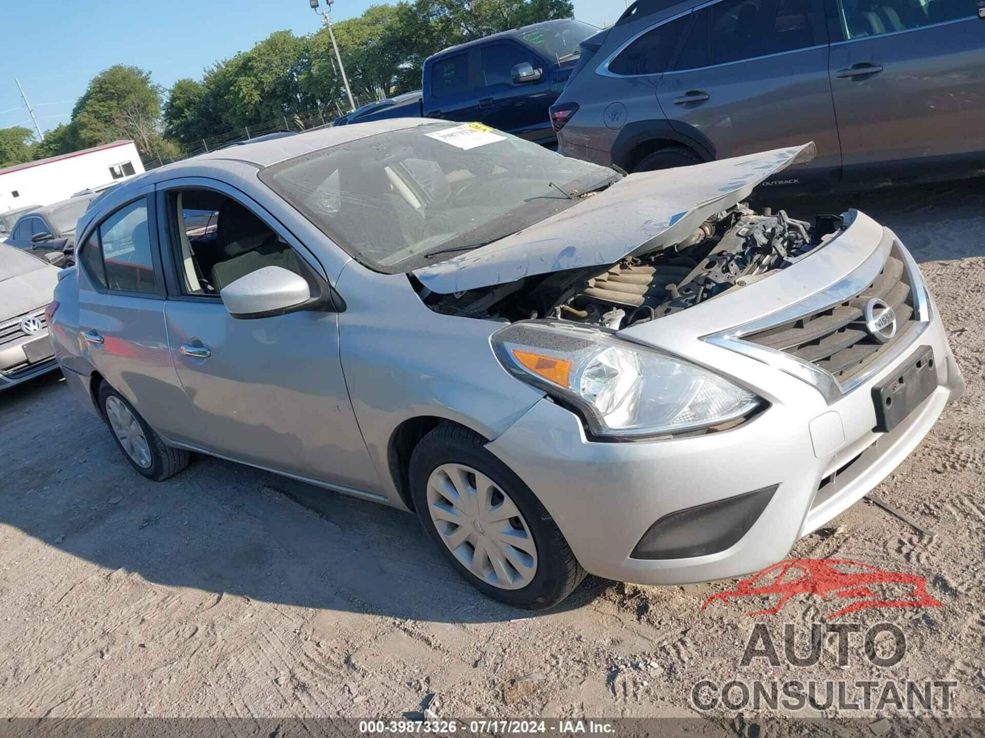 NISSAN VERSA 2016 - 3N1CN7AP9GL827692