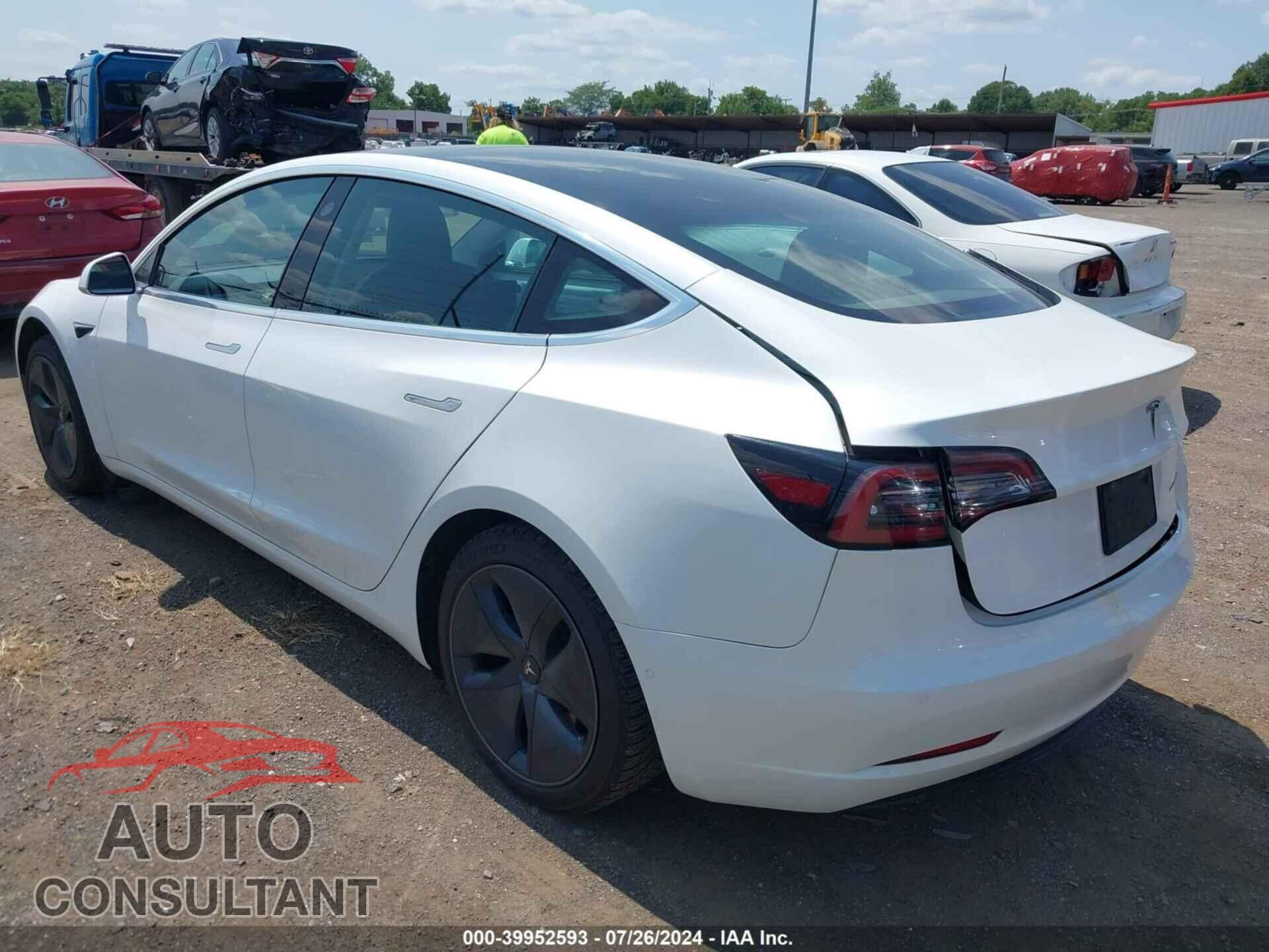 TESLA MODEL 3 2019 - 5YJ3E1EB7KF433348