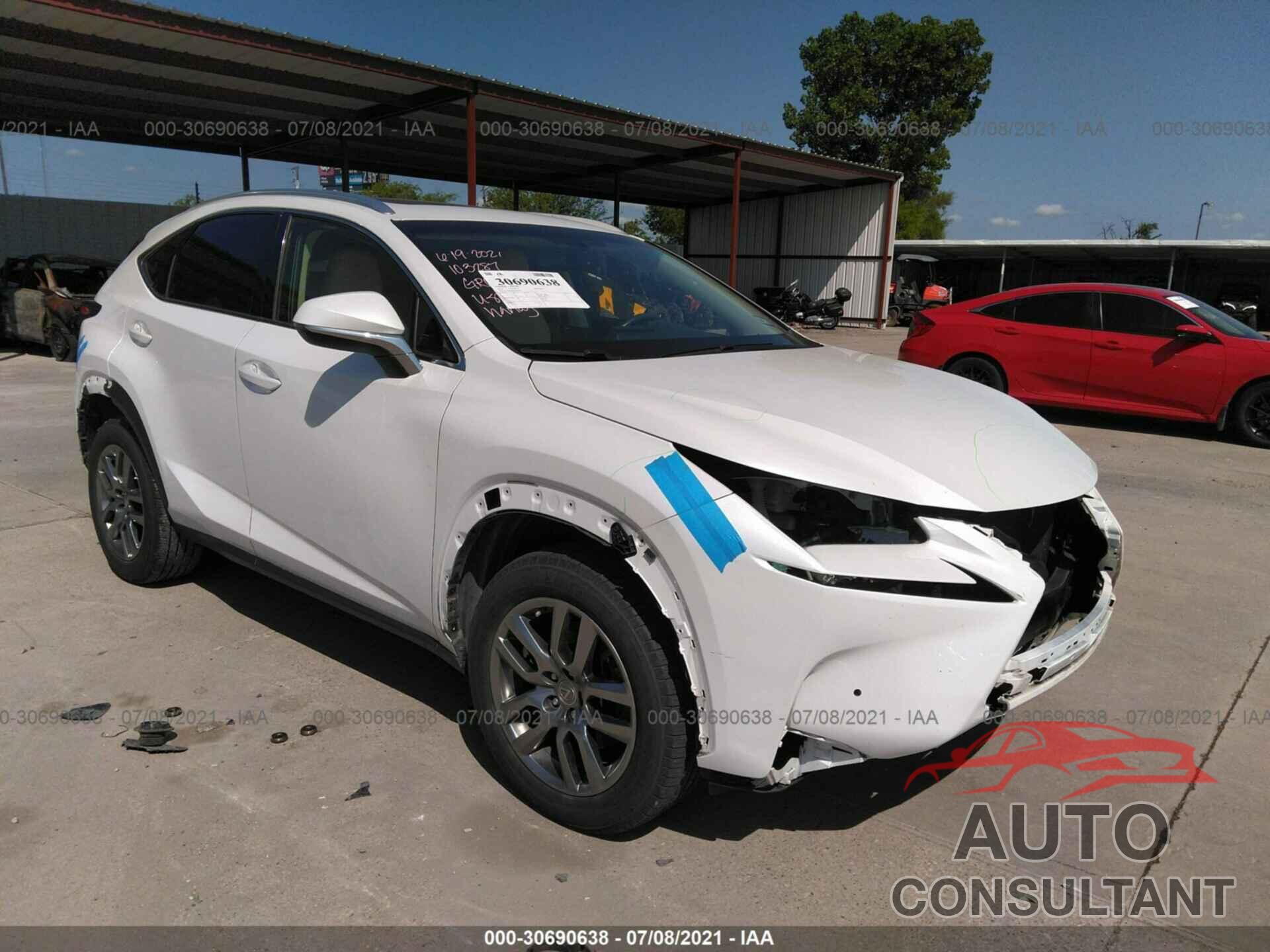 LEXUS NX 200T 2016 - JTJYARBZ6G2034262