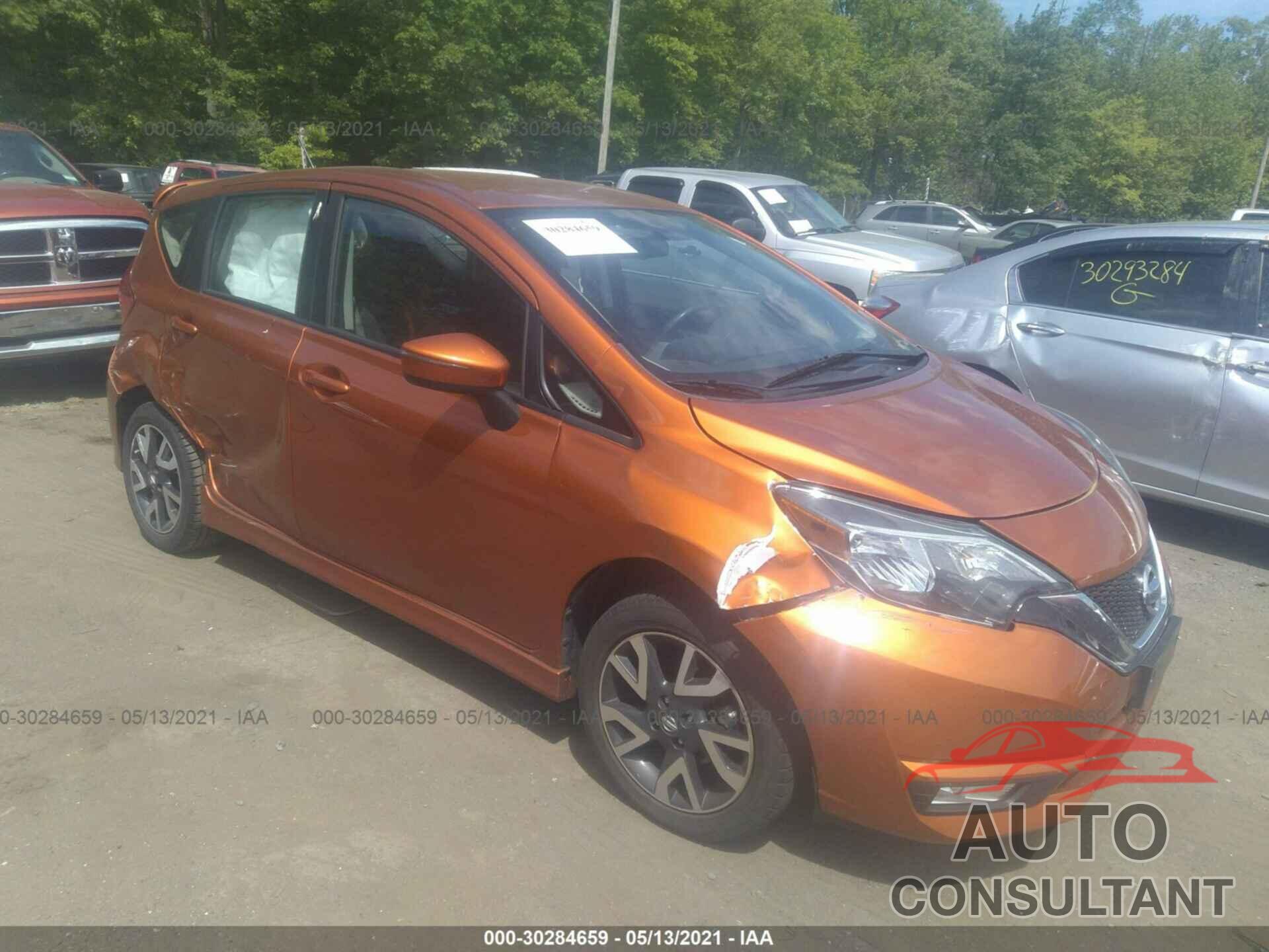 NISSAN VERSA NOTE 2017 - 3N1CE2CP9HL373221