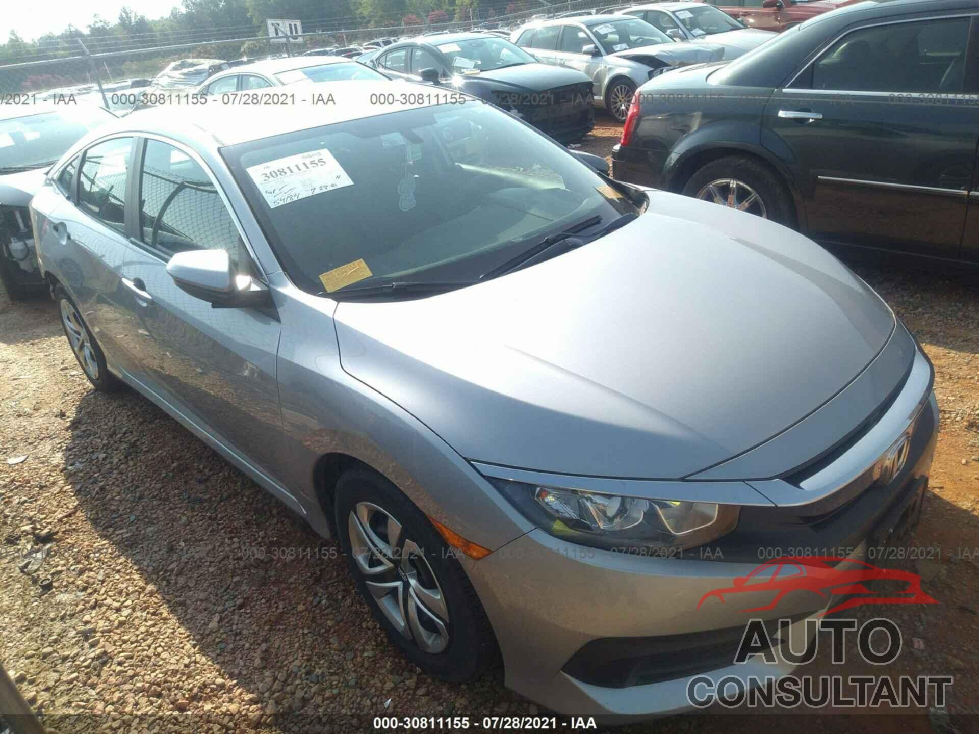 HONDA CIVIC SEDAN 2016 - 19XFC2F57GE003009