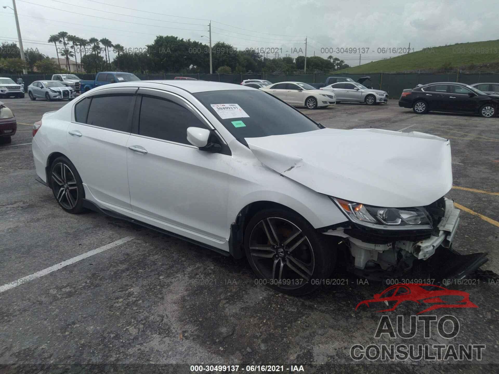 HONDA ACCORD SEDAN 2016 - 1HGCR2F5XGA157767