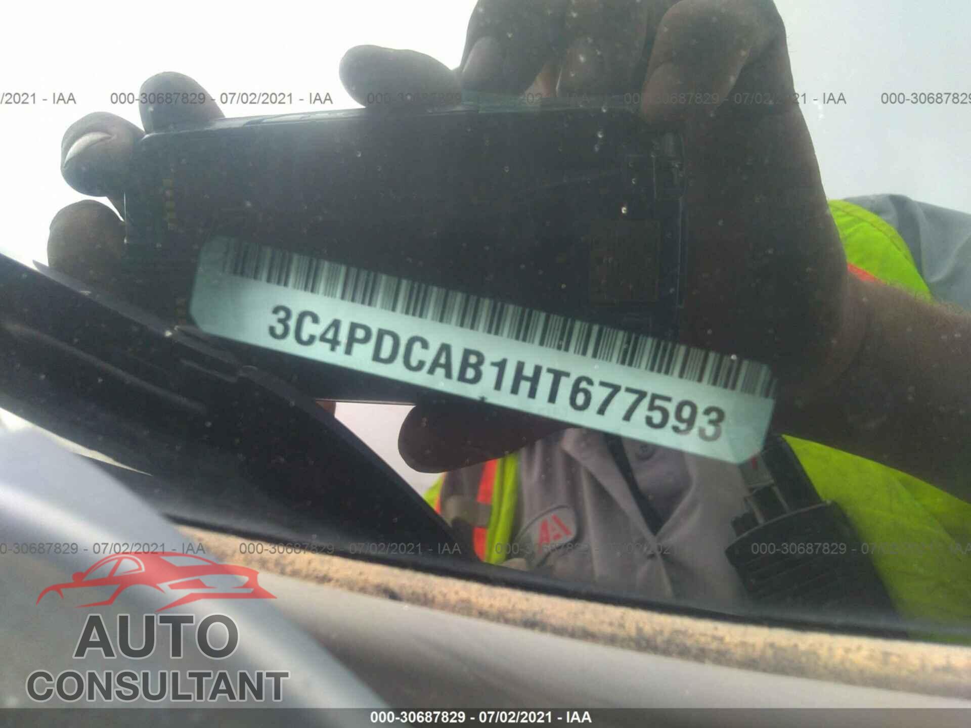 DODGE JOURNEY 2017 - 3C4PDCAB1HT677593