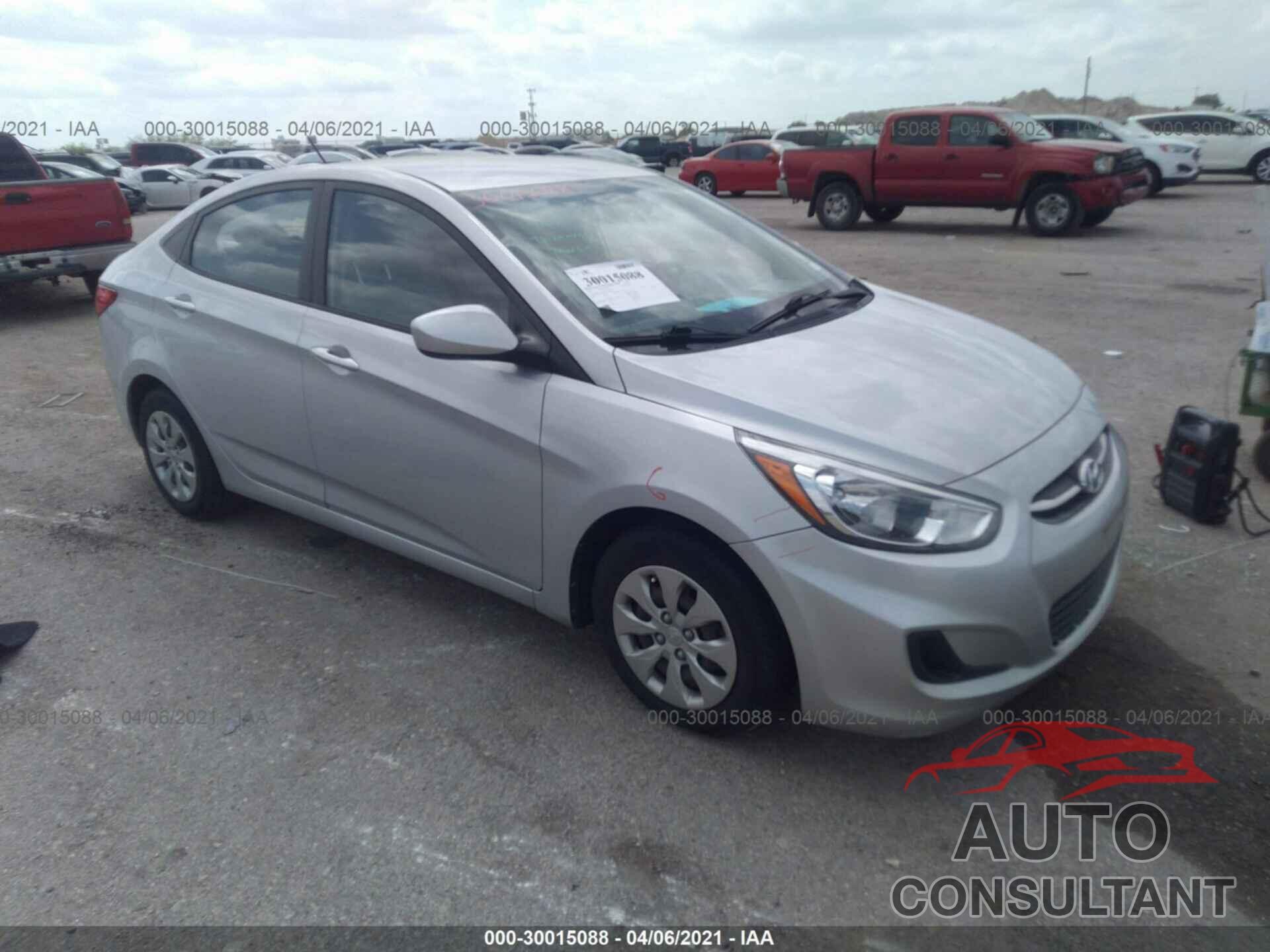 HYUNDAI ACCENT 2016 - KMHCT4AE9GU070679