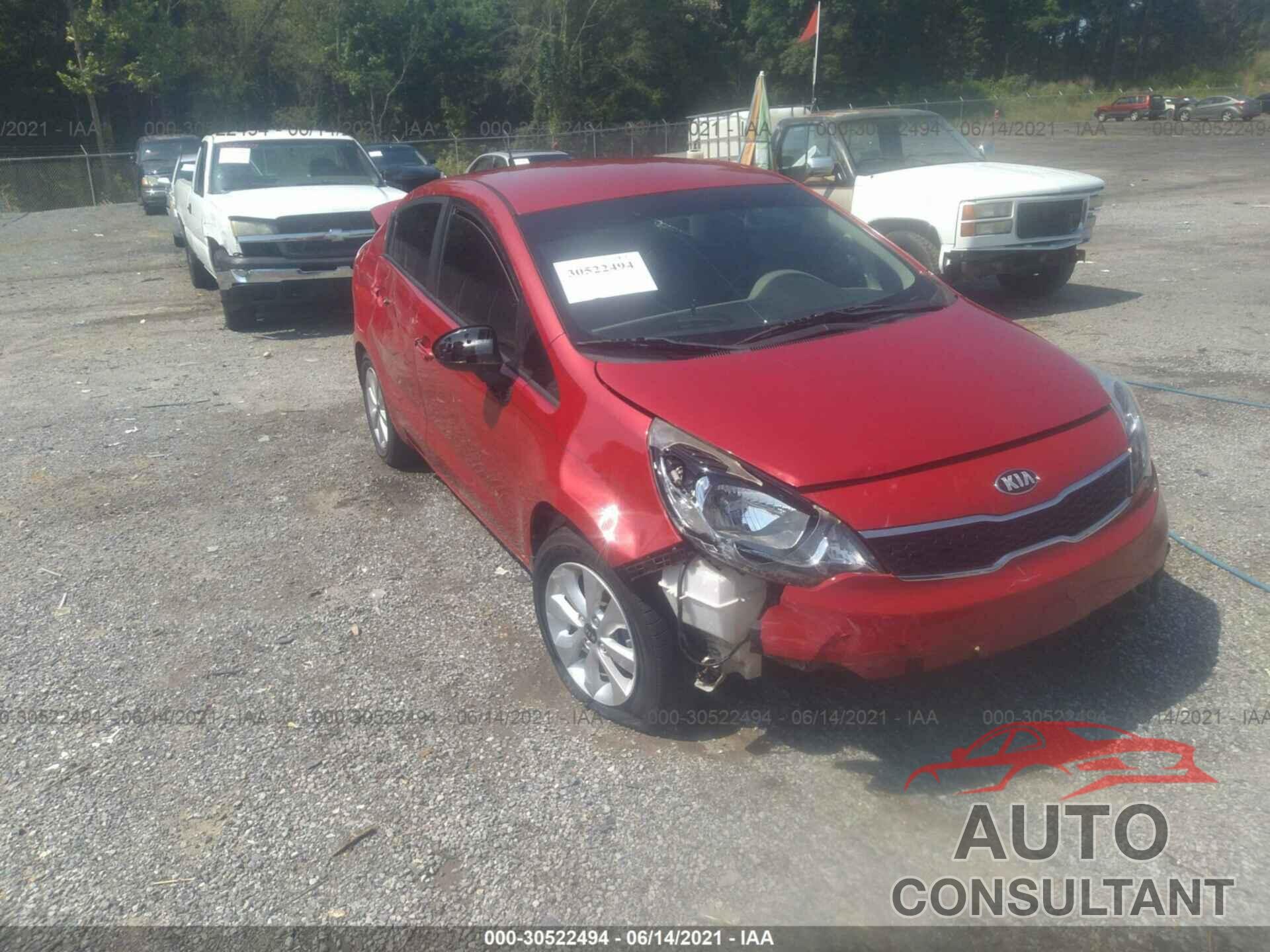 KIA RIO 2016 - KNADN4A31G6633713
