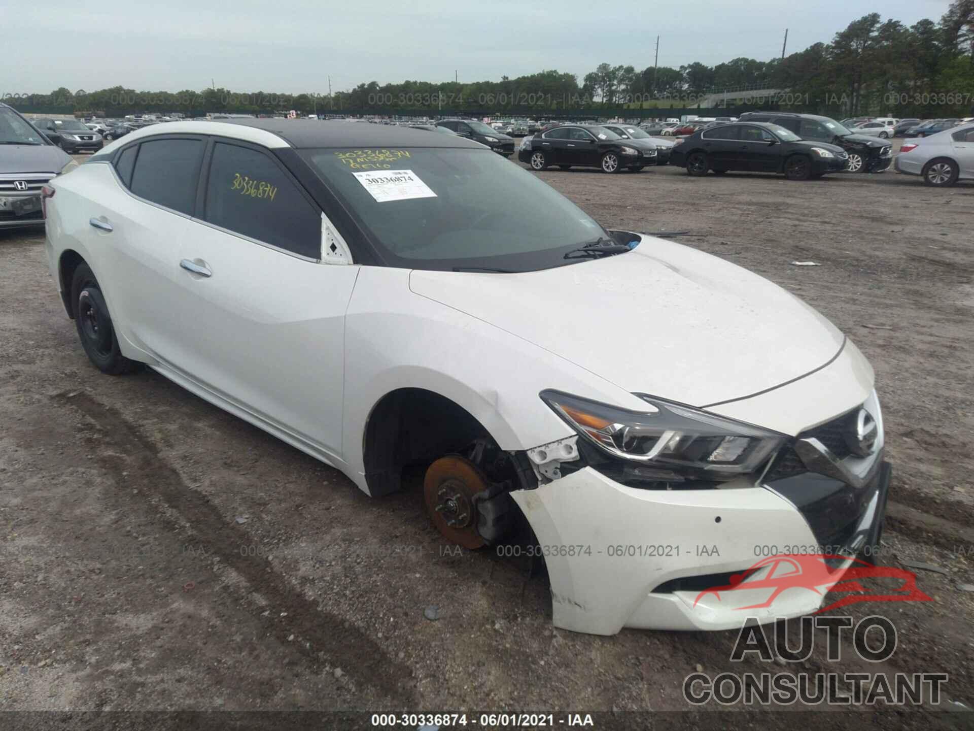 NISSAN MAXIMA 2017 - 1N4AA6AP1HC451826