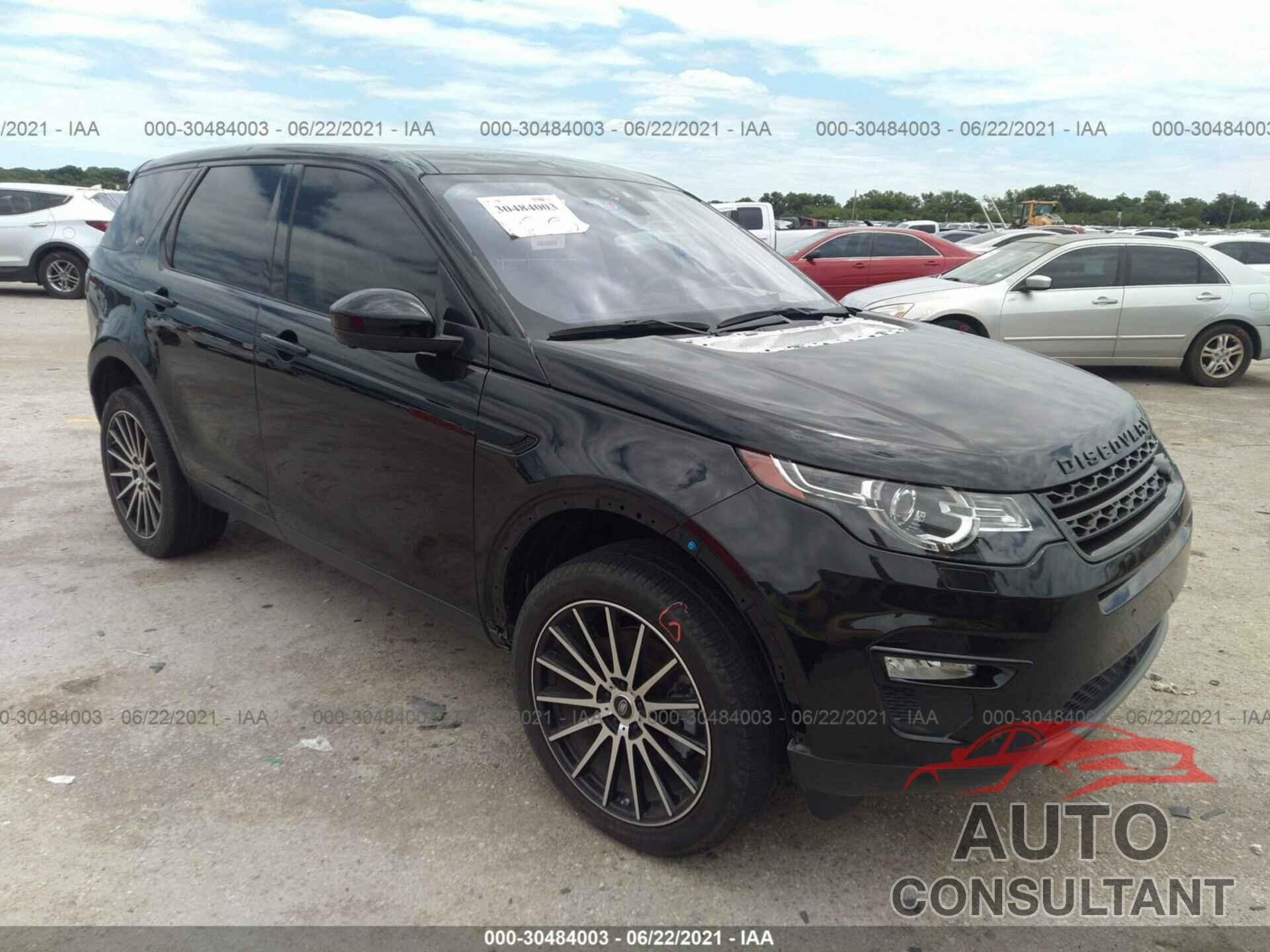 LAND ROVER DISCOVERY SPORT 2018 - SALCR2RX1JH758987