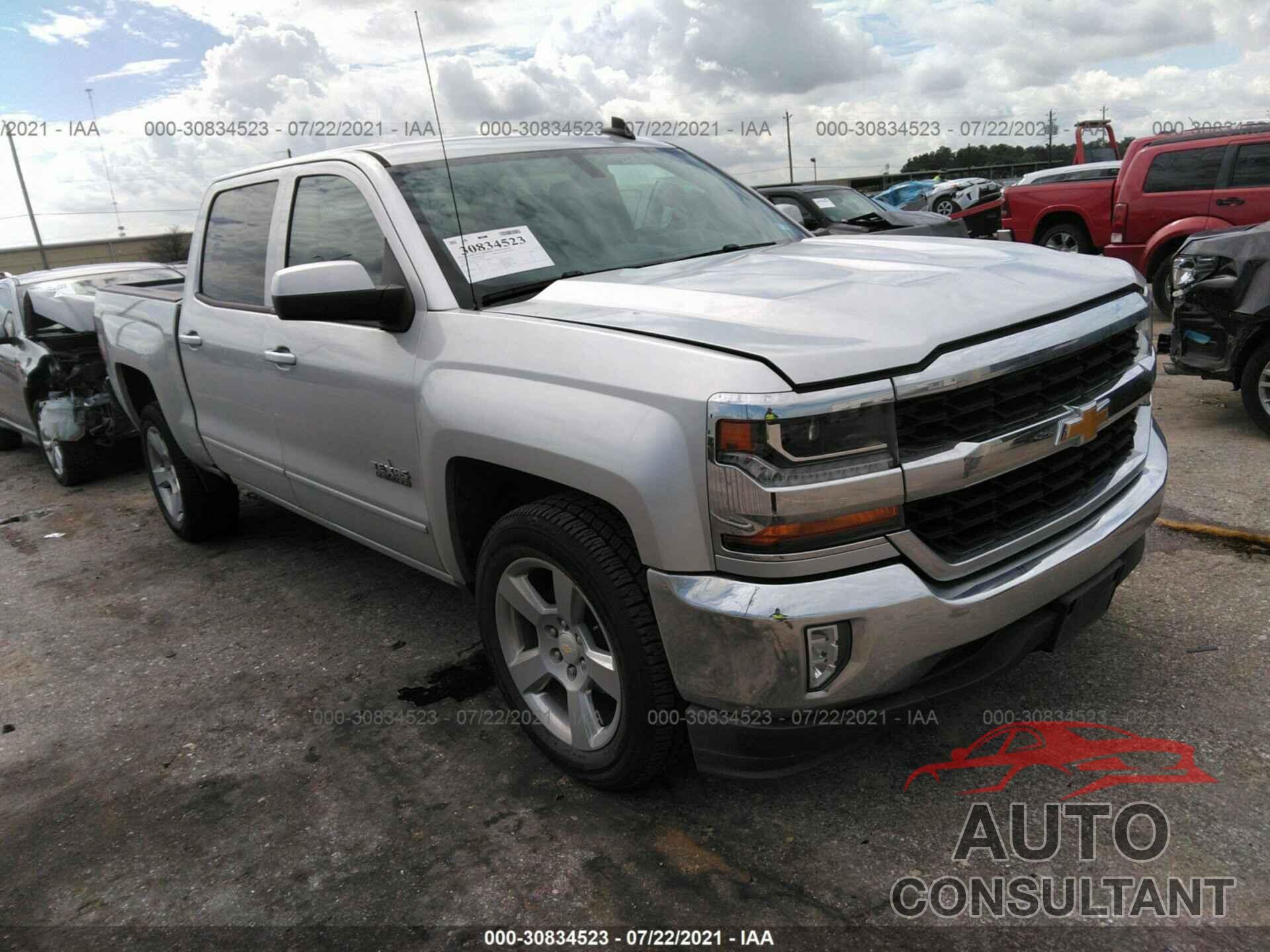CHEVROLET SILVERADO 1500 2018 - 3GCPCREC1JG191745