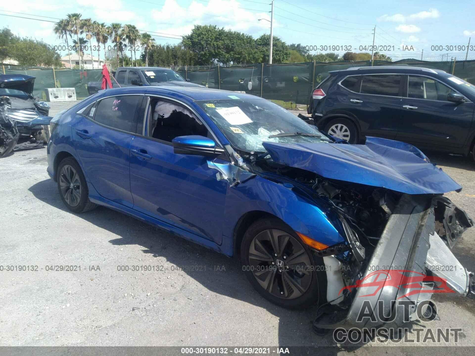 HONDA CIVIC HATCHBACK 2019 - SHHFK7H60KU219193