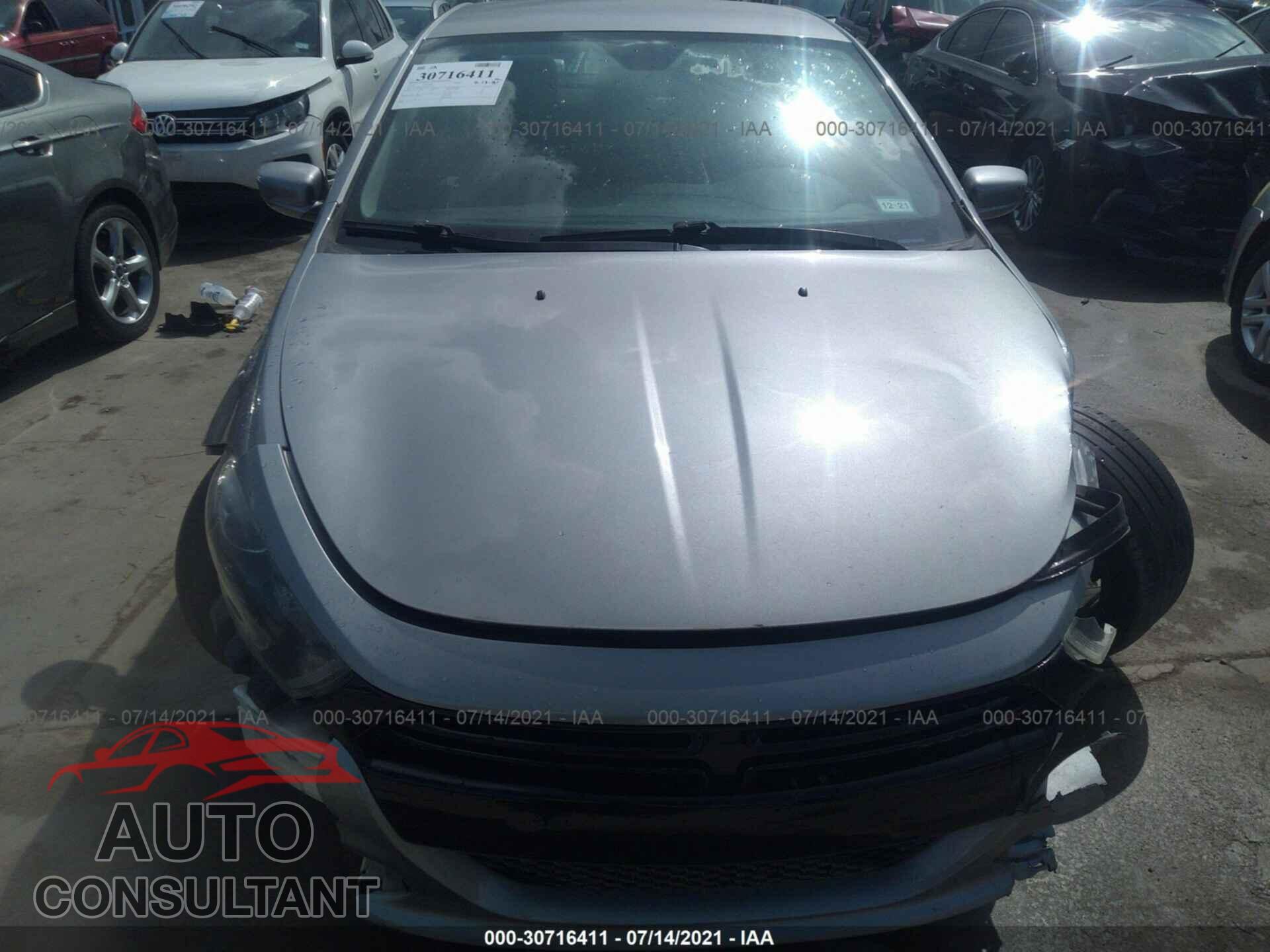 DODGE DART 2016 - 1C3CDFAA9GD529515