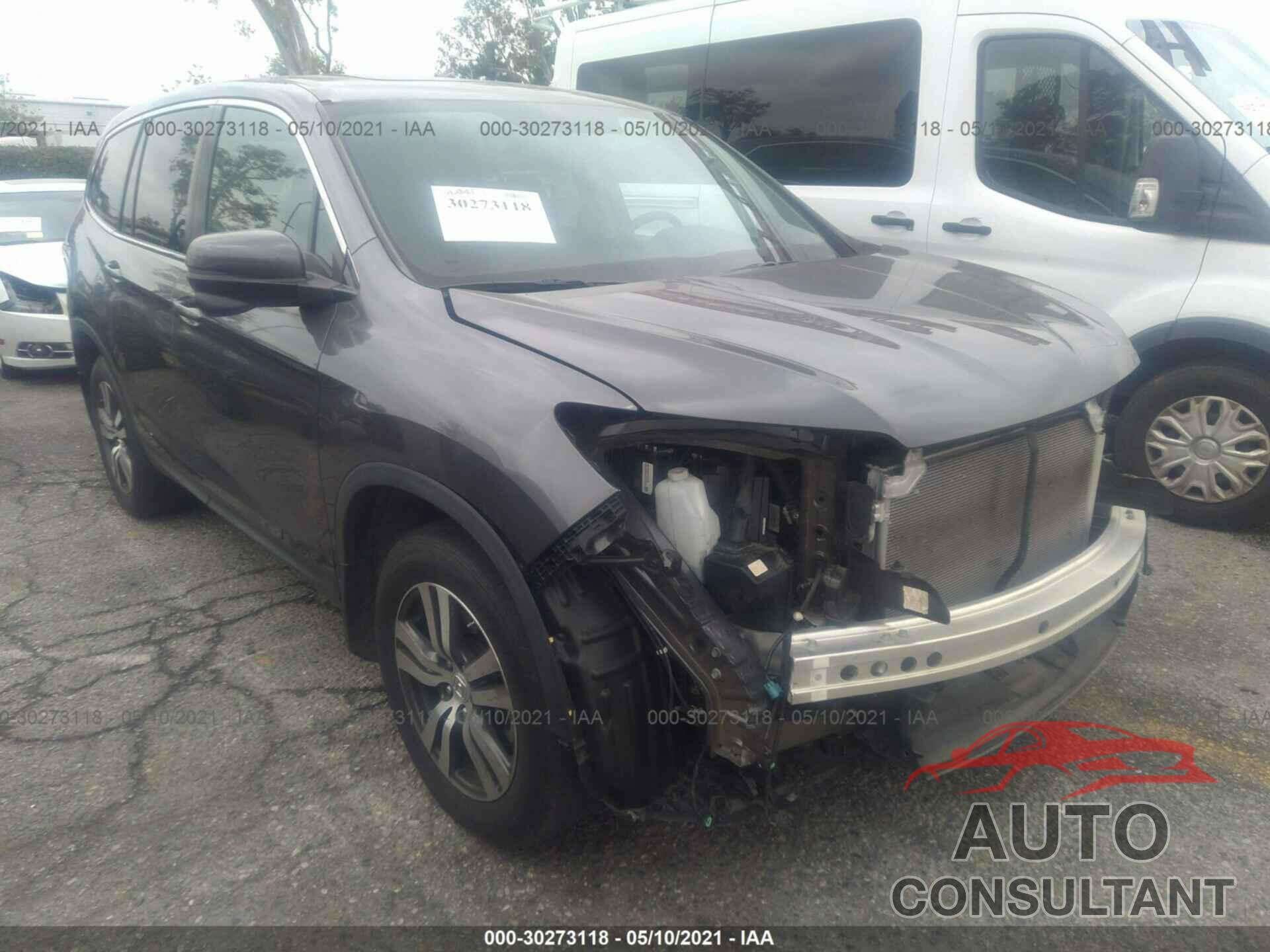 HONDA PILOT 2018 - 5FNYF5H59JB013427