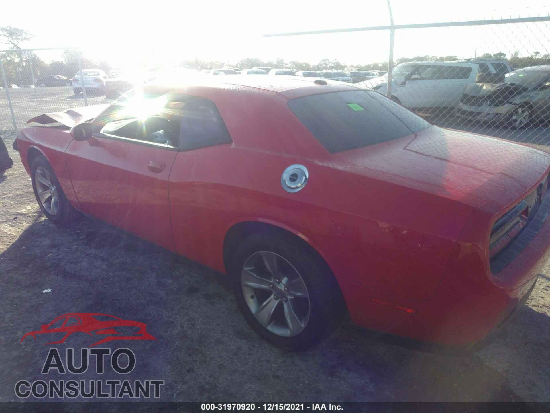 DODGE CHALLENGER 2016 - 2C3CDZAG2GH221269