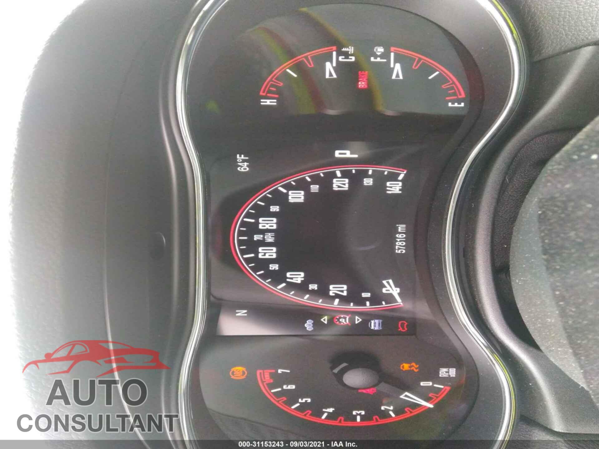 DODGE DURANGO 2017 - 1C4RDJAGXHC757978