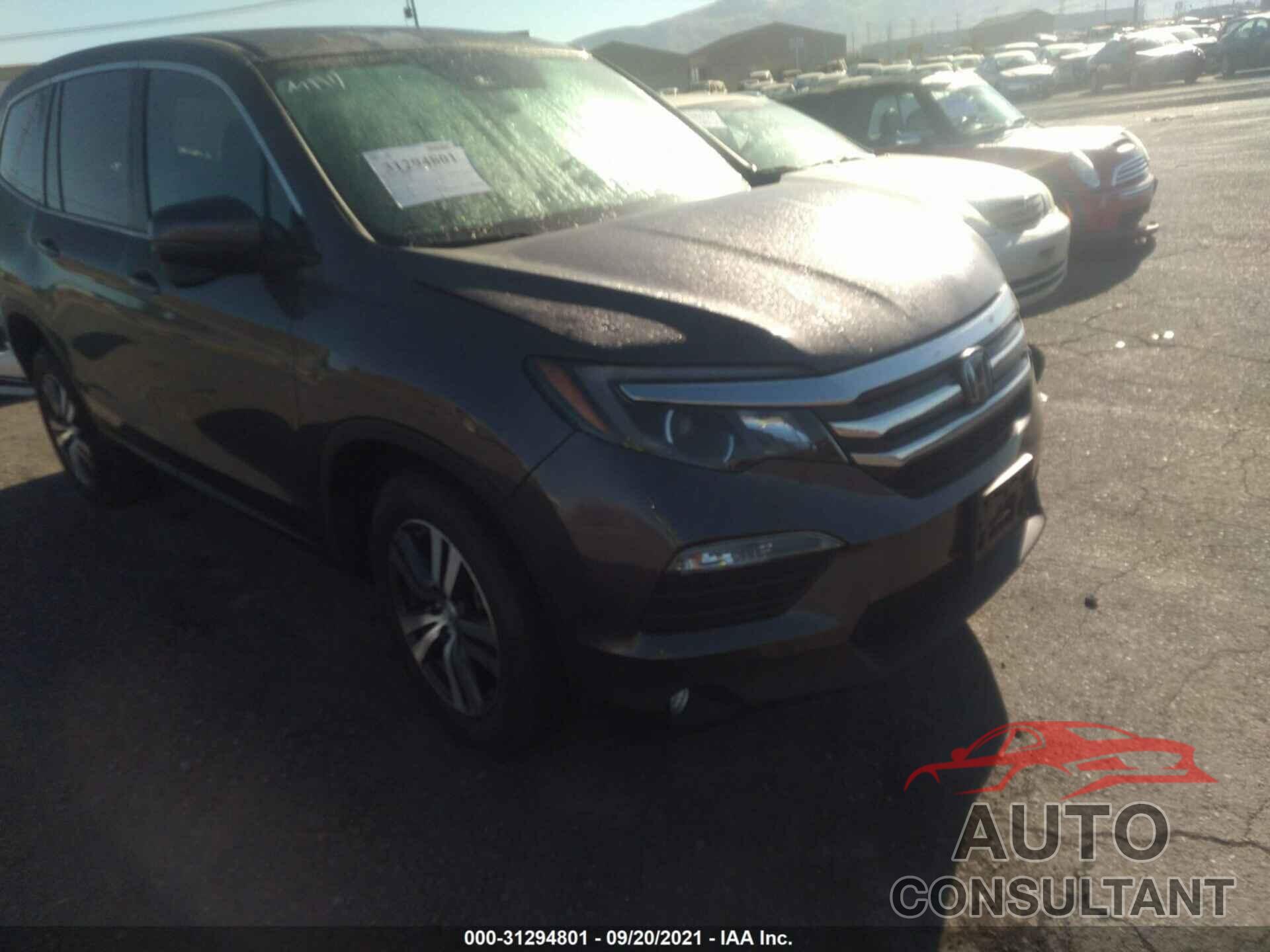 HONDA PILOT 2018 - 5FNYF6H68JB052427