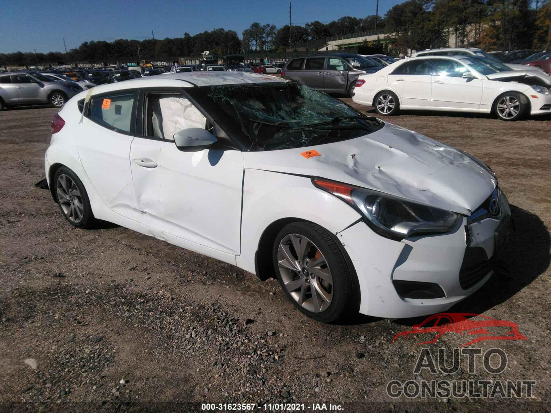 HYUNDAI VELOSTER 2016 - KMHTC6AD8GU266826