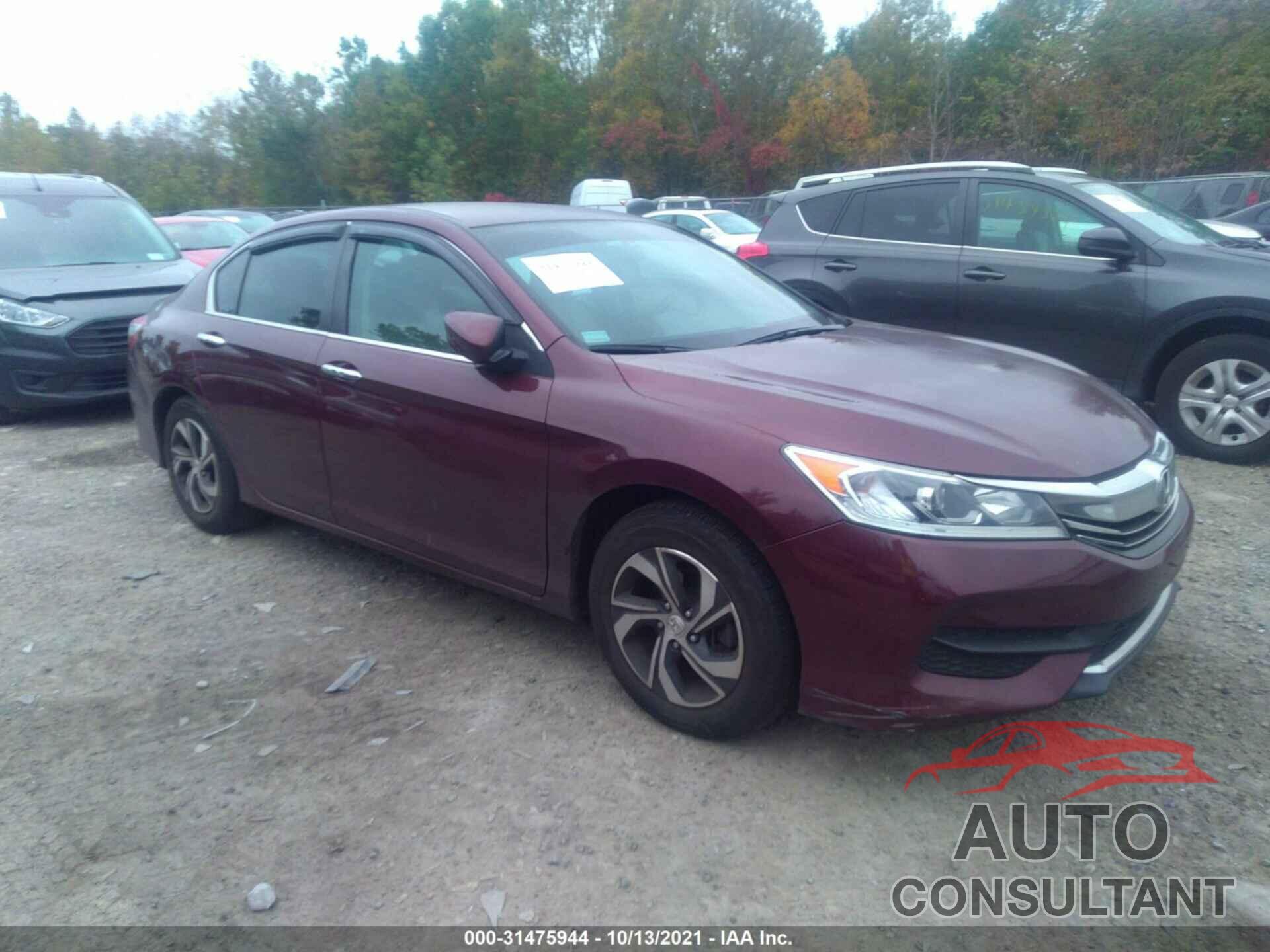 HONDA ACCORD SEDAN 2016 - 1HGCR2F30GA085251