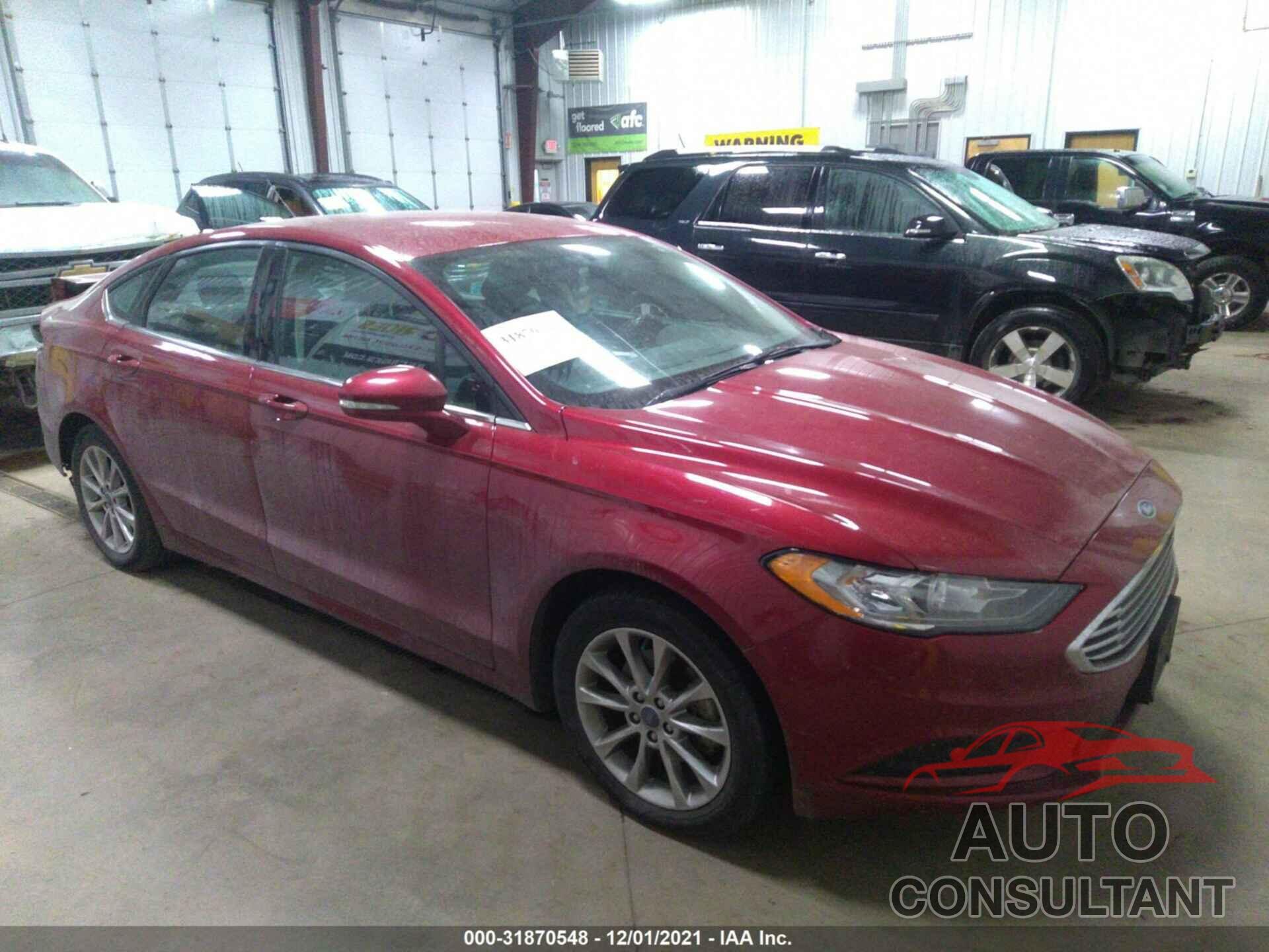FORD FUSION 2017 - 3FA6P0HD4HR284294