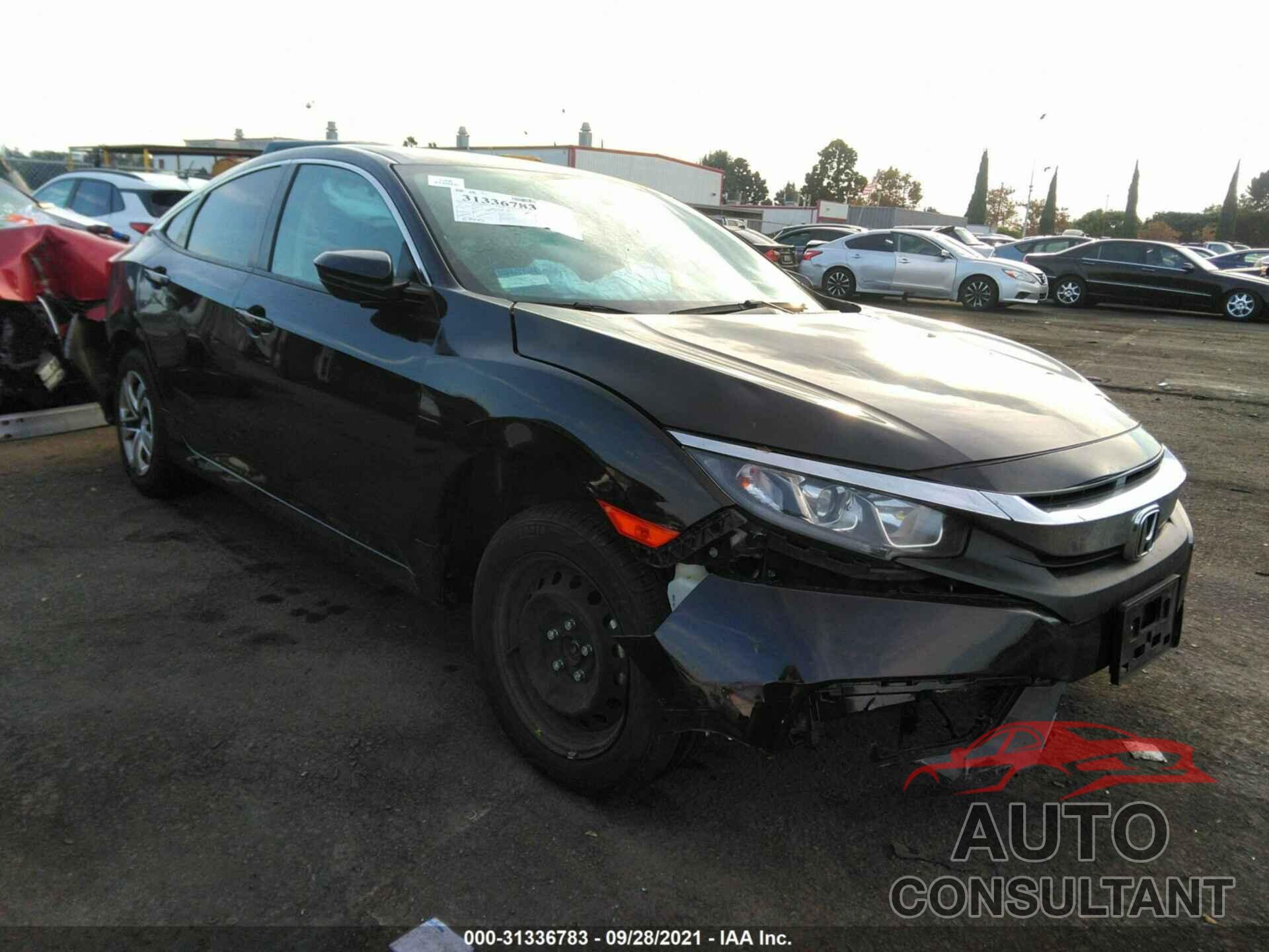 HONDA CIVIC SEDAN 2018 - 2HGFC2F55JH526736