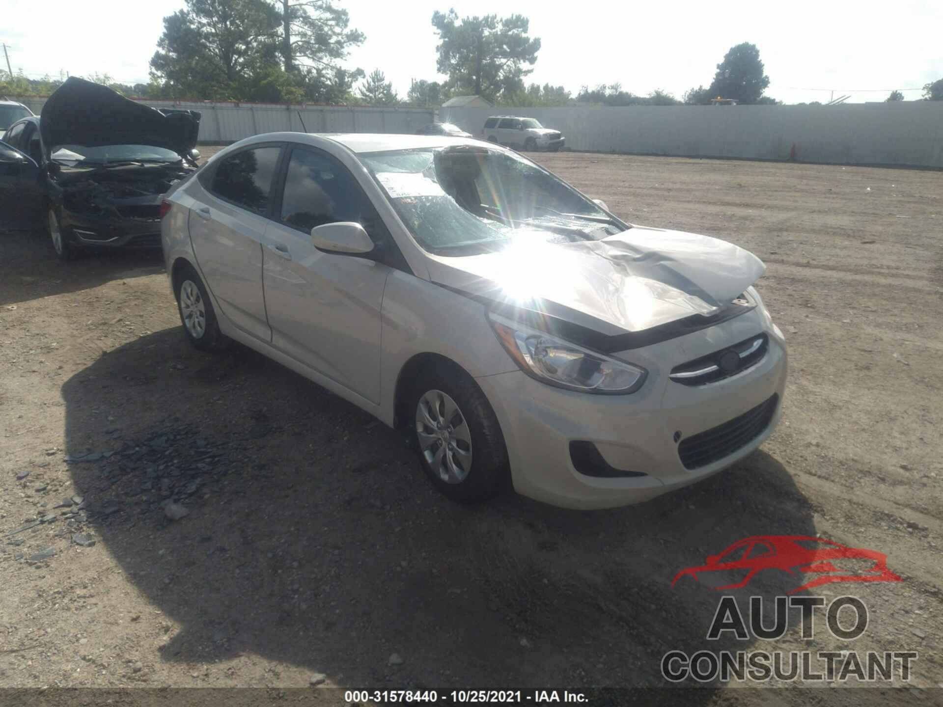 HYUNDAI ACCENT 2016 - KMHCT4AE8GU123792