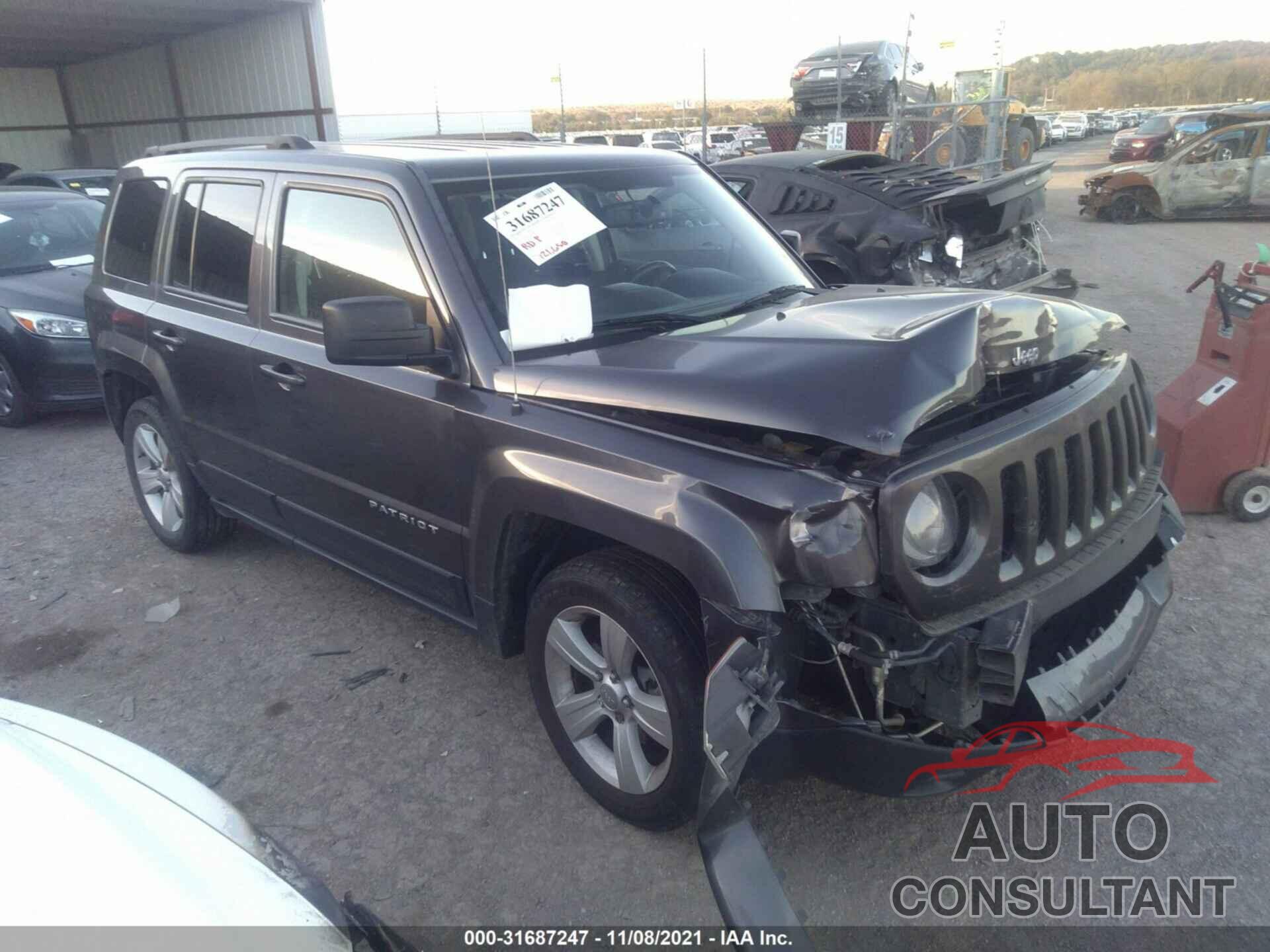 JEEP PATRIOT 2017 - 1C4NJPFB6HD182814