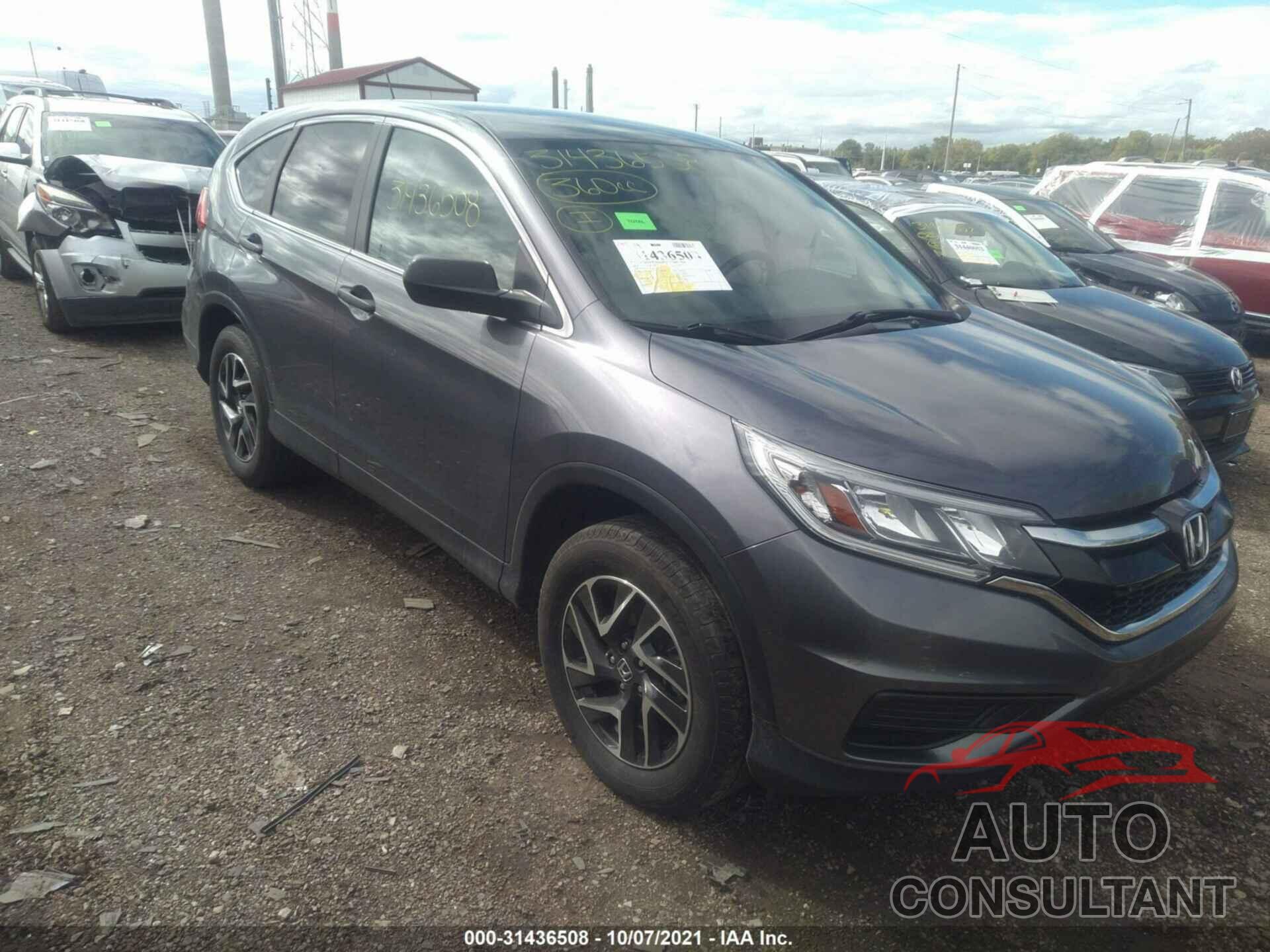 HONDA CR-V 2016 - 5J6RM4H49GL058797