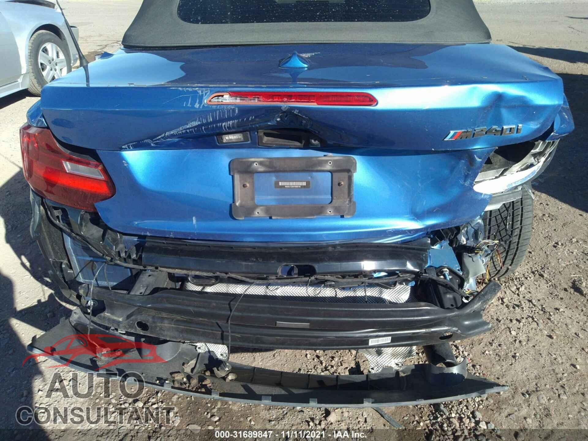 BMW 2 SERIES 2017 - WBA2L1C5XHV666145