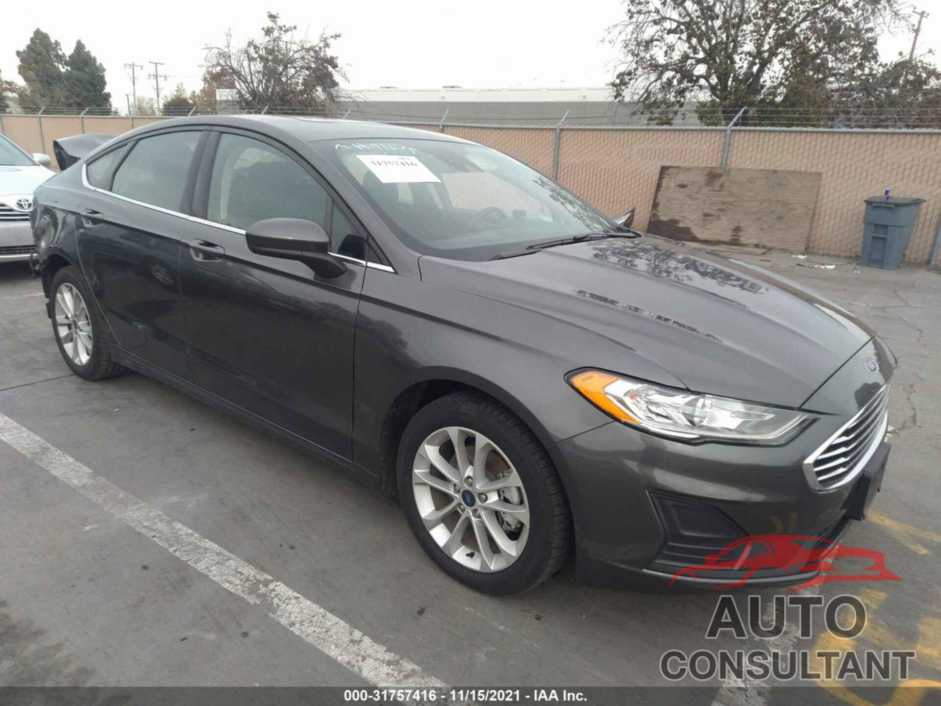 FORD FUSION HYBRID 2020 - 3FA6P0LU8LR149609