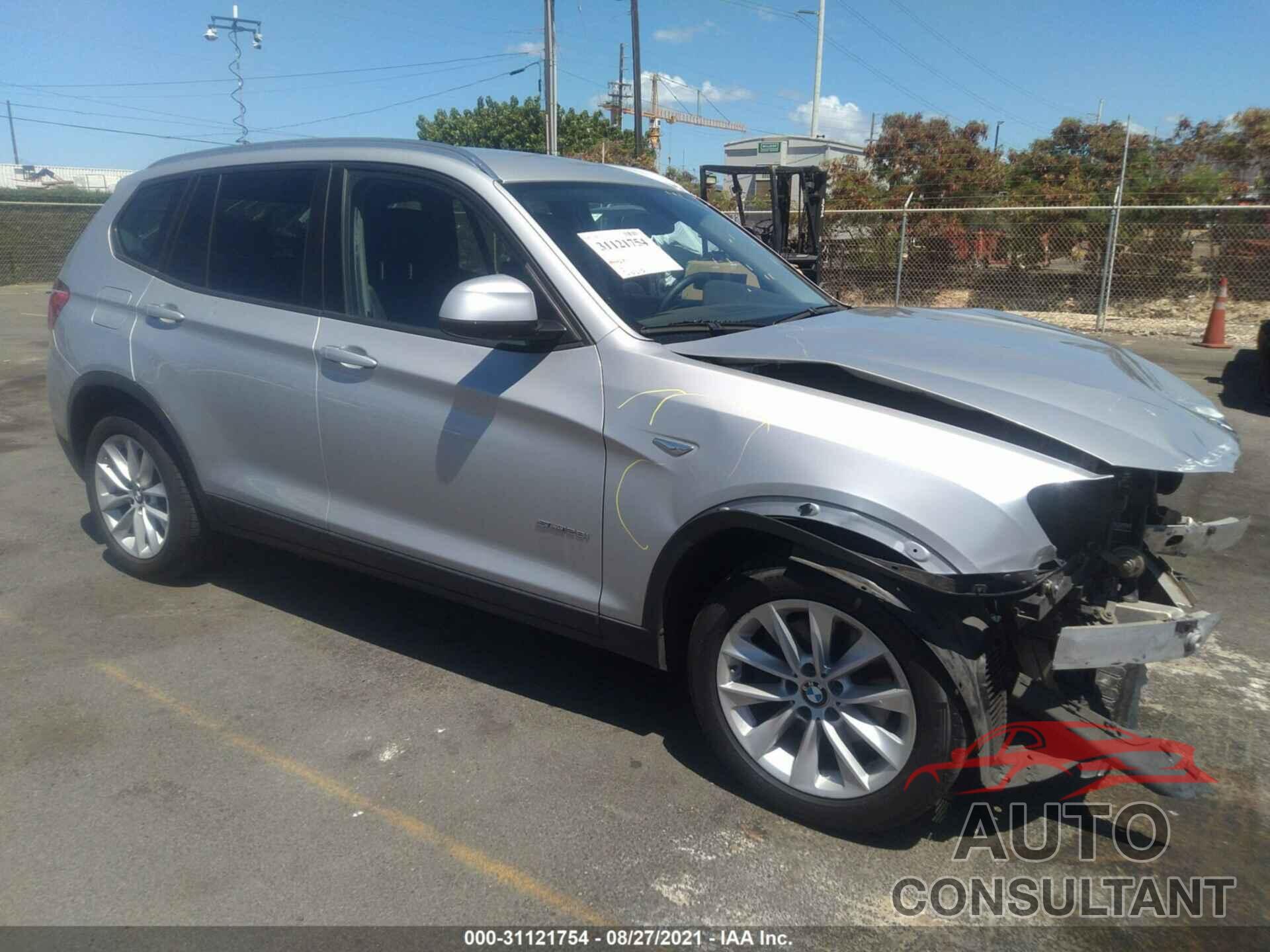 BMW X3 2017 - 5UXWZ7C36H0V90407