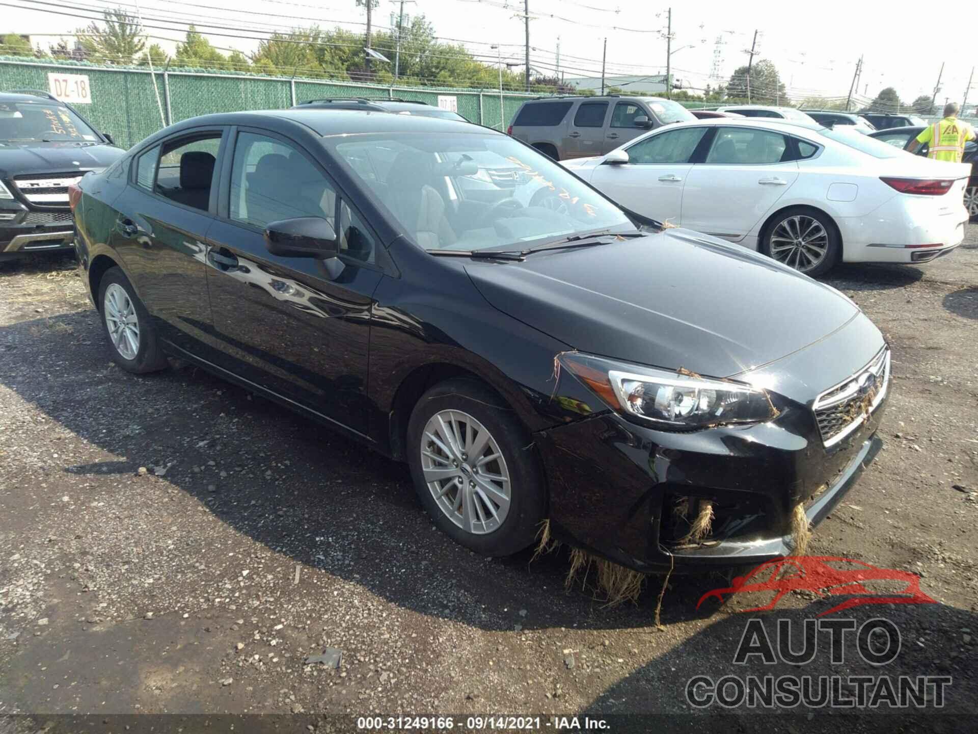 SUBARU IMPREZA 2017 - 4S3GKAB69H3612112