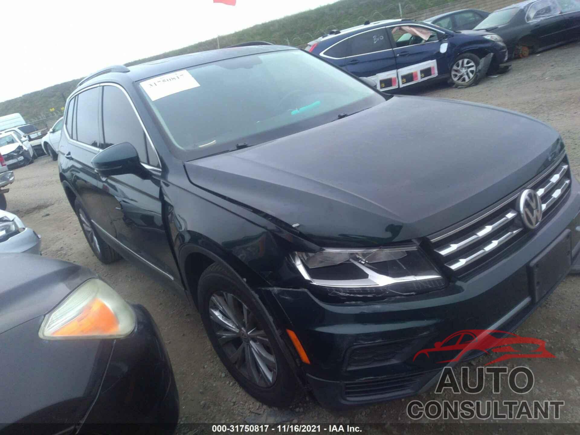 VOLKSWAGEN TIGUAN 2018 - 3VV3B7AX8JM053492