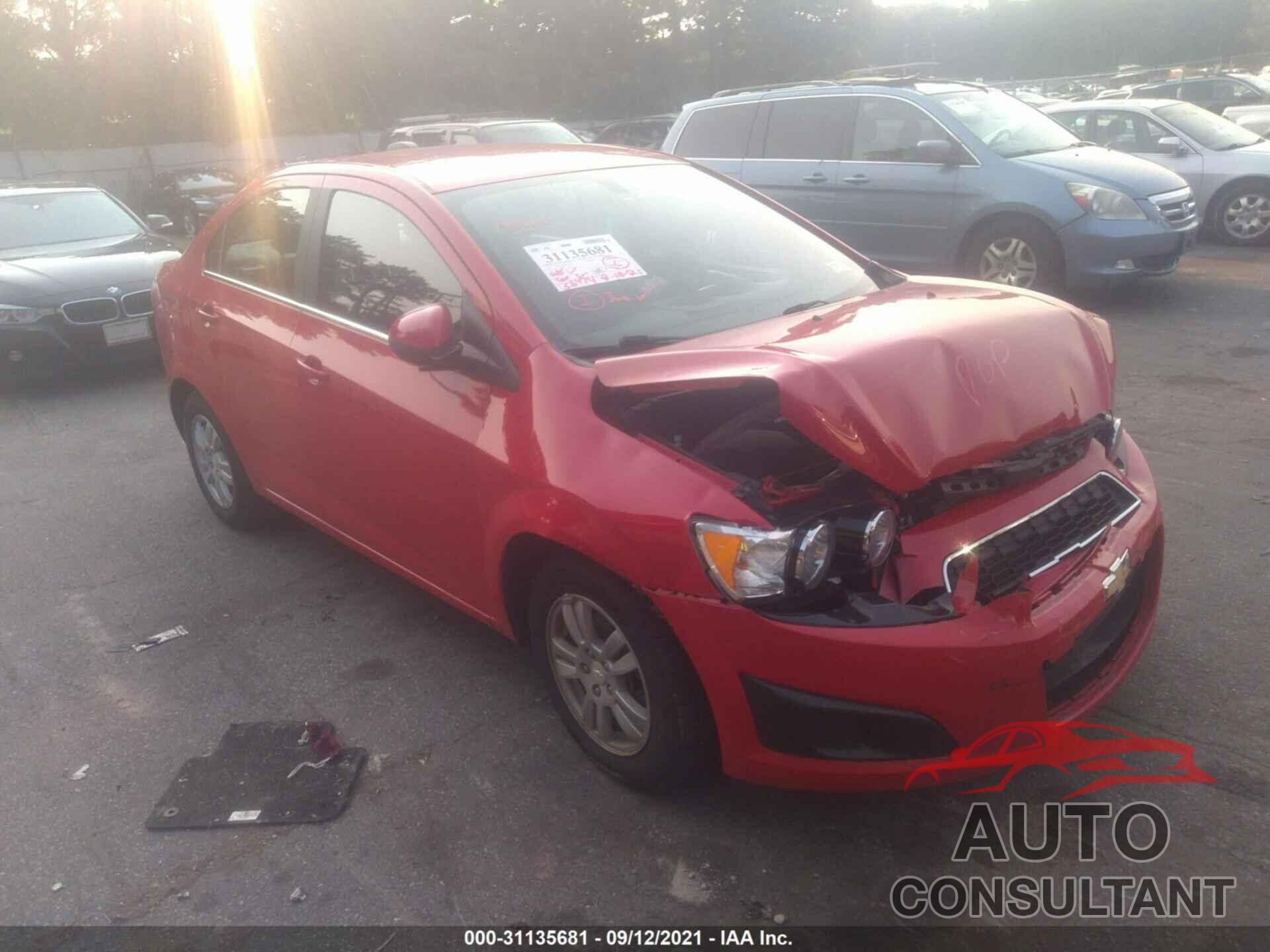 CHEVROLET SONIC 2016 - 1G1JC5SHXG4159843