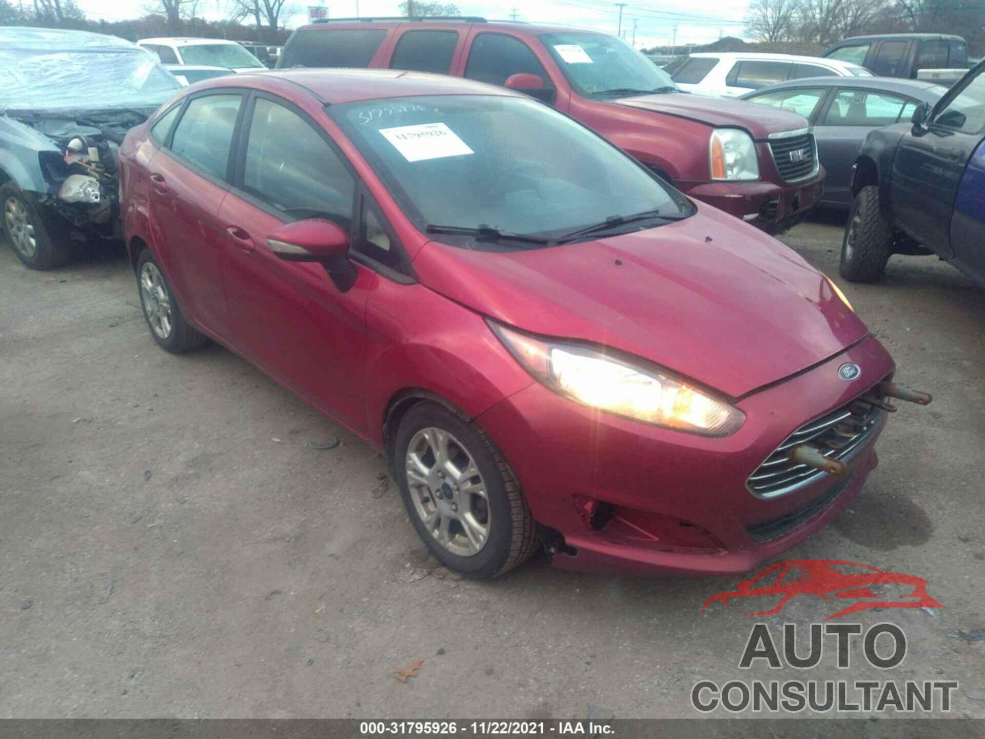 FORD FIESTA 2016 - 3FADP4BJ6GM120893