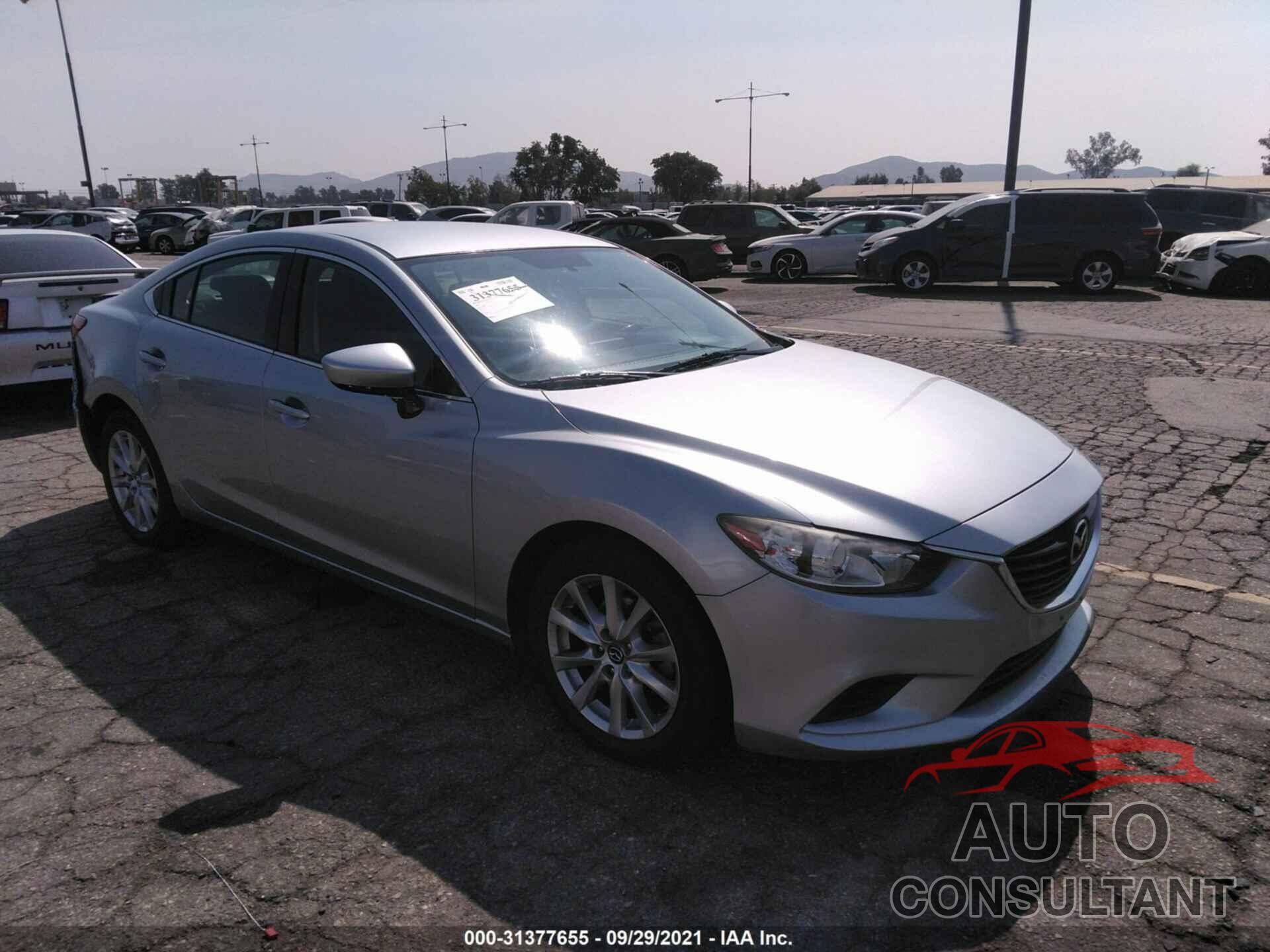 MAZDA MAZDA6 2016 - JM1GJ1U51G1436318