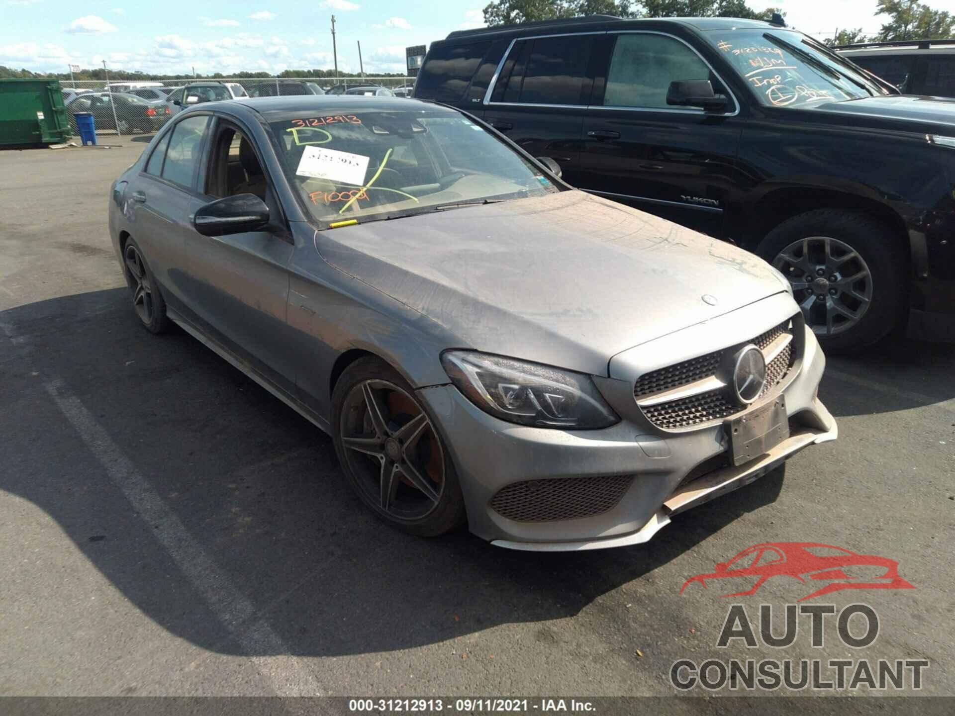 MERCEDES-BENZ C-CLASS 2016 - 55SWF6EB4GU126863