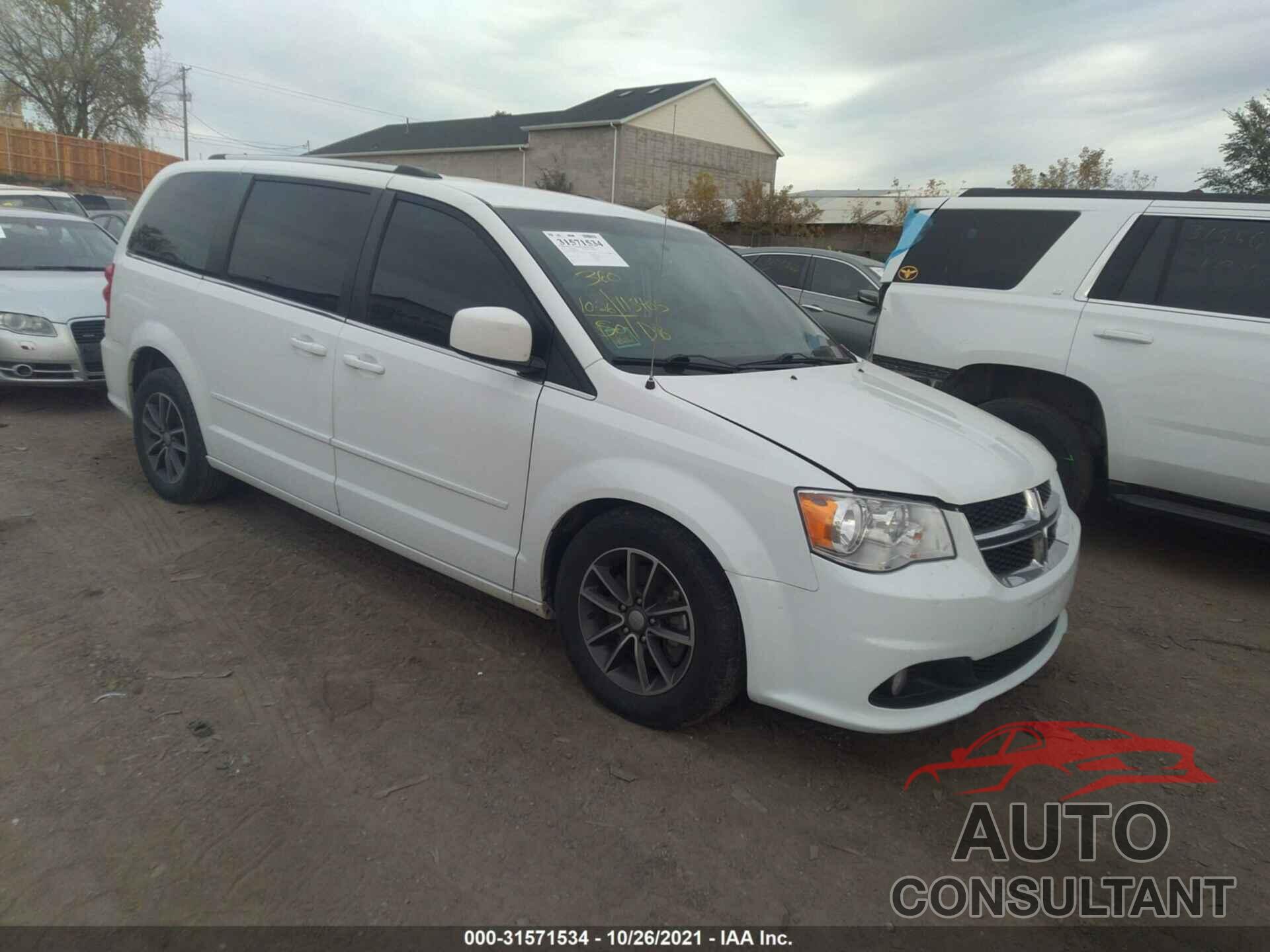 DODGE GRAND CARAVAN 2017 - 2C4RDGCG5HR863357