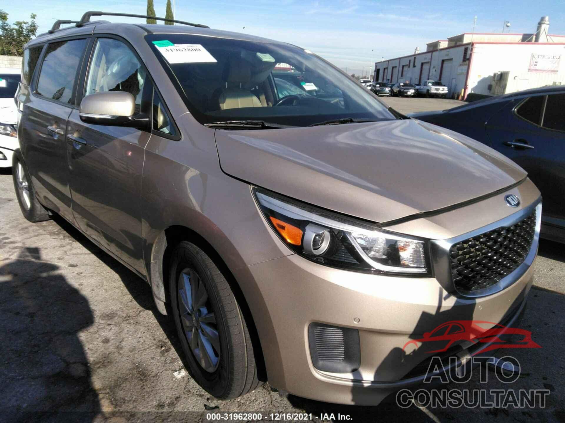 KIA SEDONA 2016 - KNDMB5C13G6211794