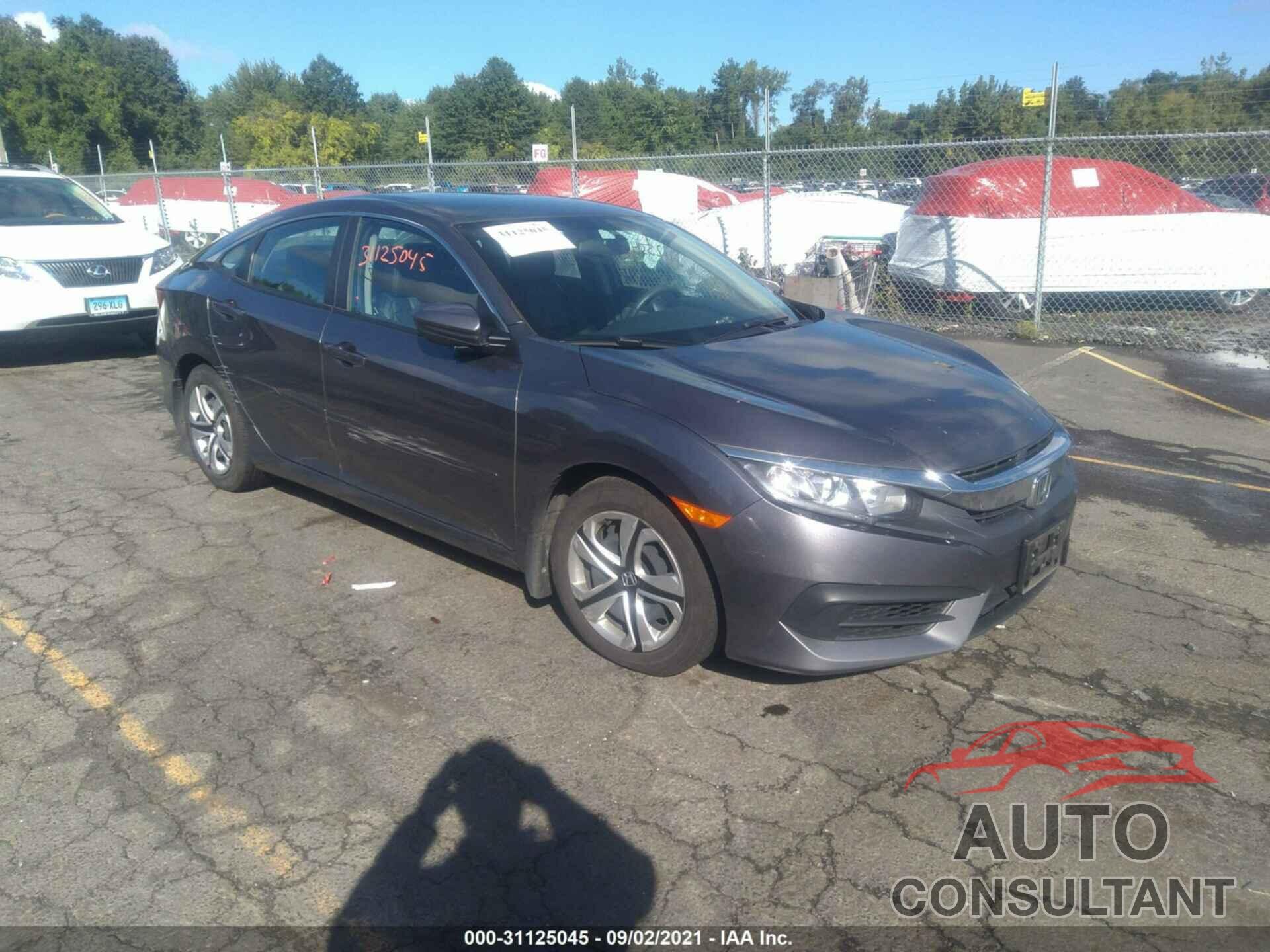 HONDA CIVIC SEDAN 2016 - 19XFC2F58GE230421