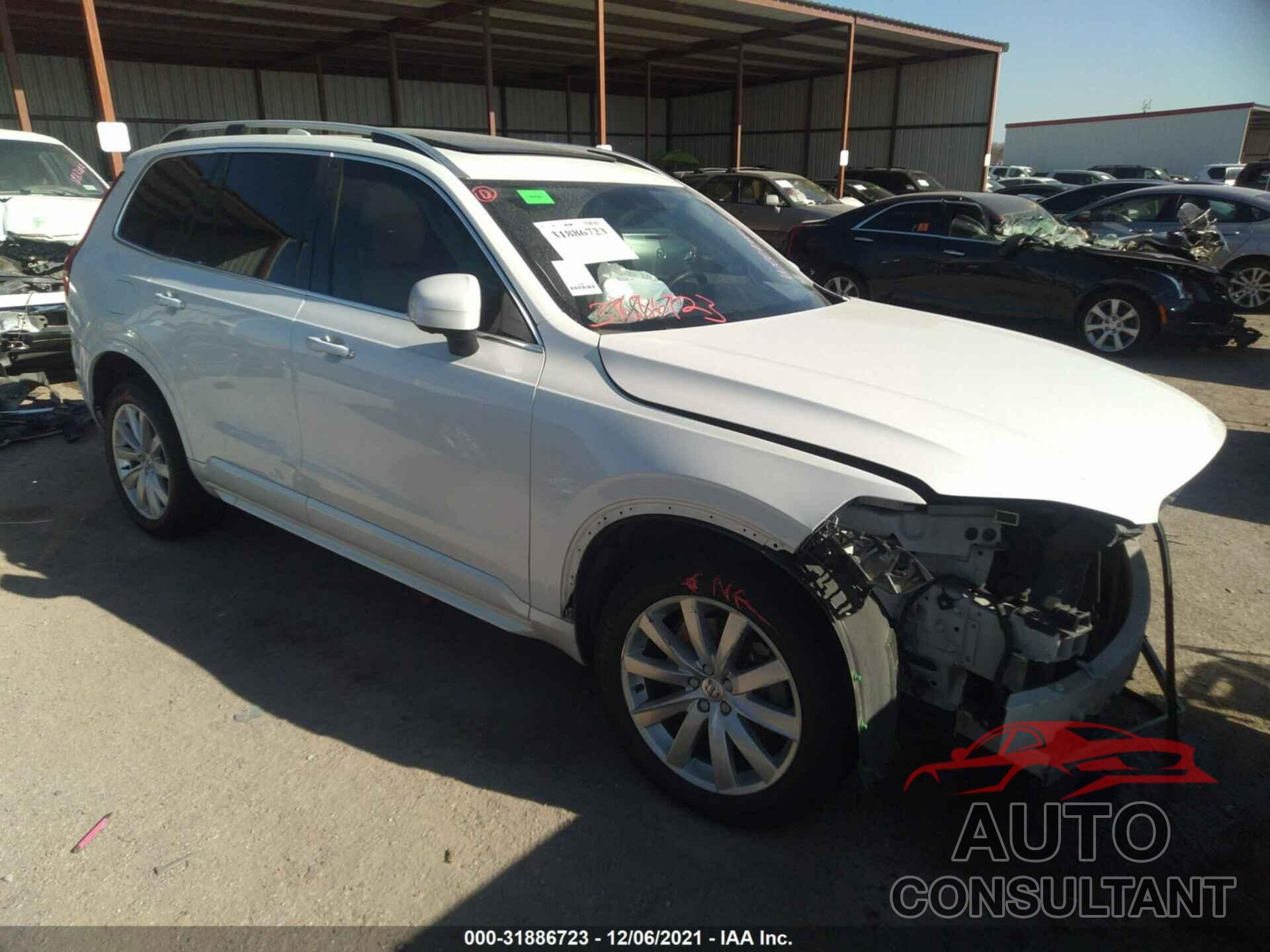 VOLVO XC90 2016 - YV4A22PK0G1052277