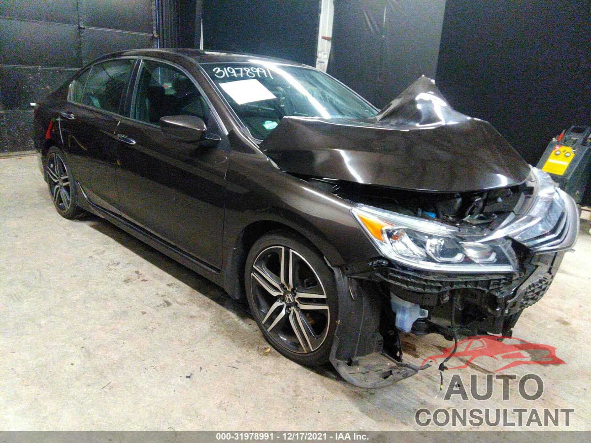 HONDA ACCORD SEDAN 2016 - 1HGCR2F50GA108528