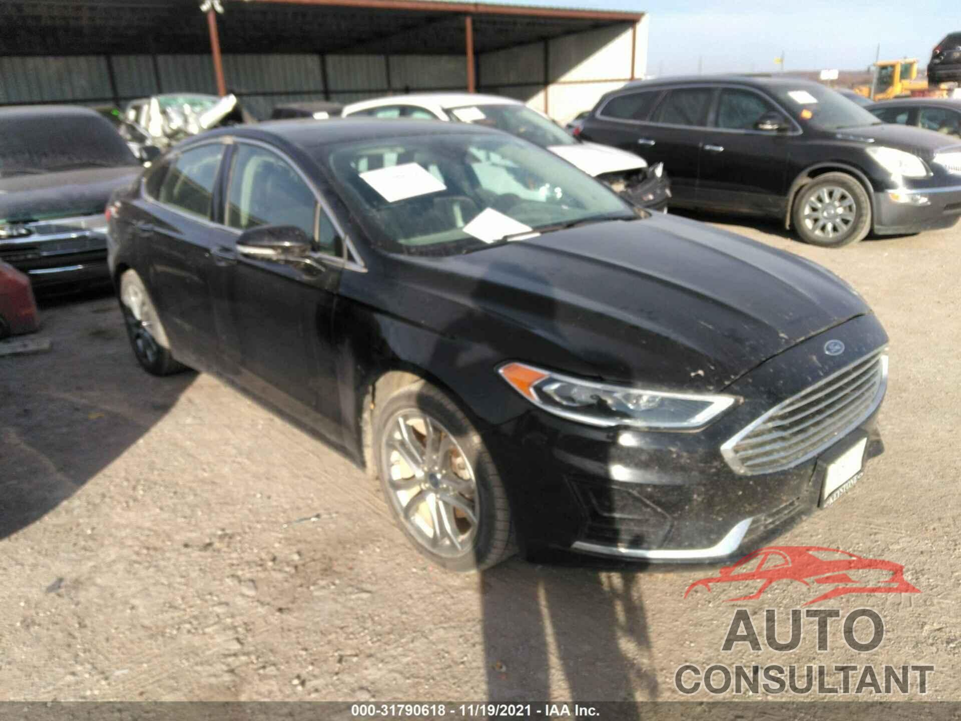 FORD FUSION 2019 - 3FA6P0CD1KR181994