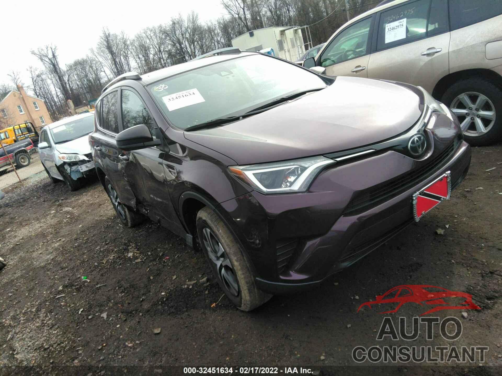 TOYOTA RAV4 2017 - 2T3BFREV7HW576840