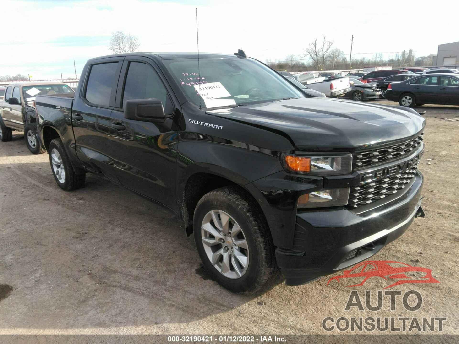 CHEVROLET SILVERADO 1500 2021 - 1GCPWBEK9MZ424605