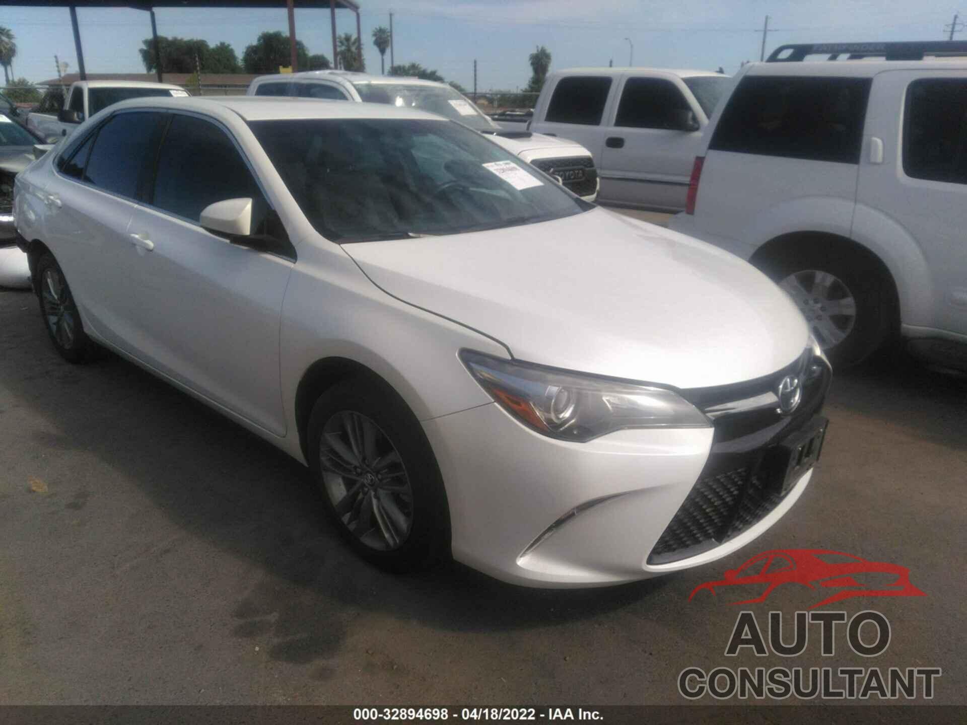 TOYOTA CAMRY 2017 - 4T1BF1FK8HU388312