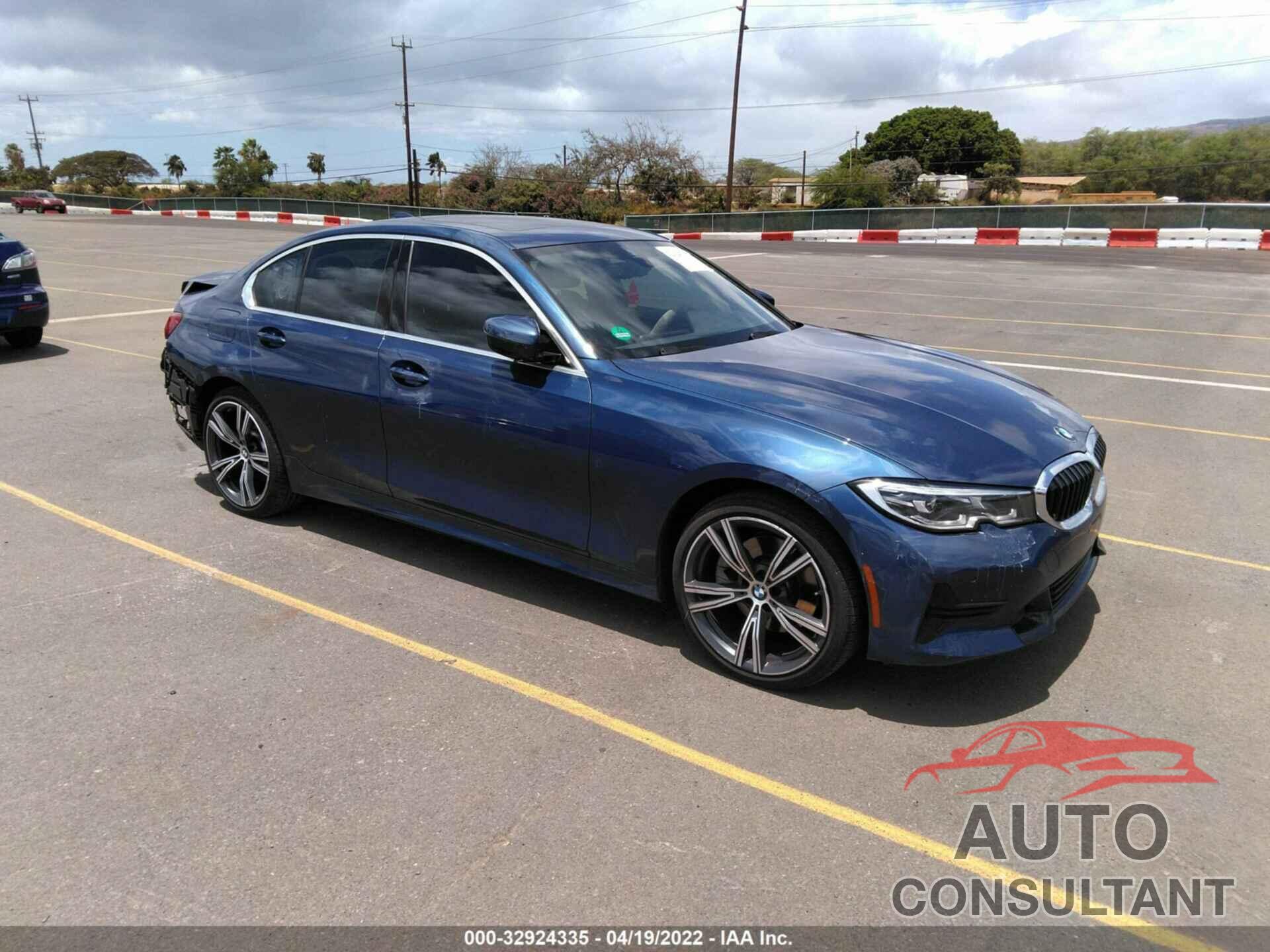 BMW 3 SERIES 2021 - WBA5R7C09MFK36484
