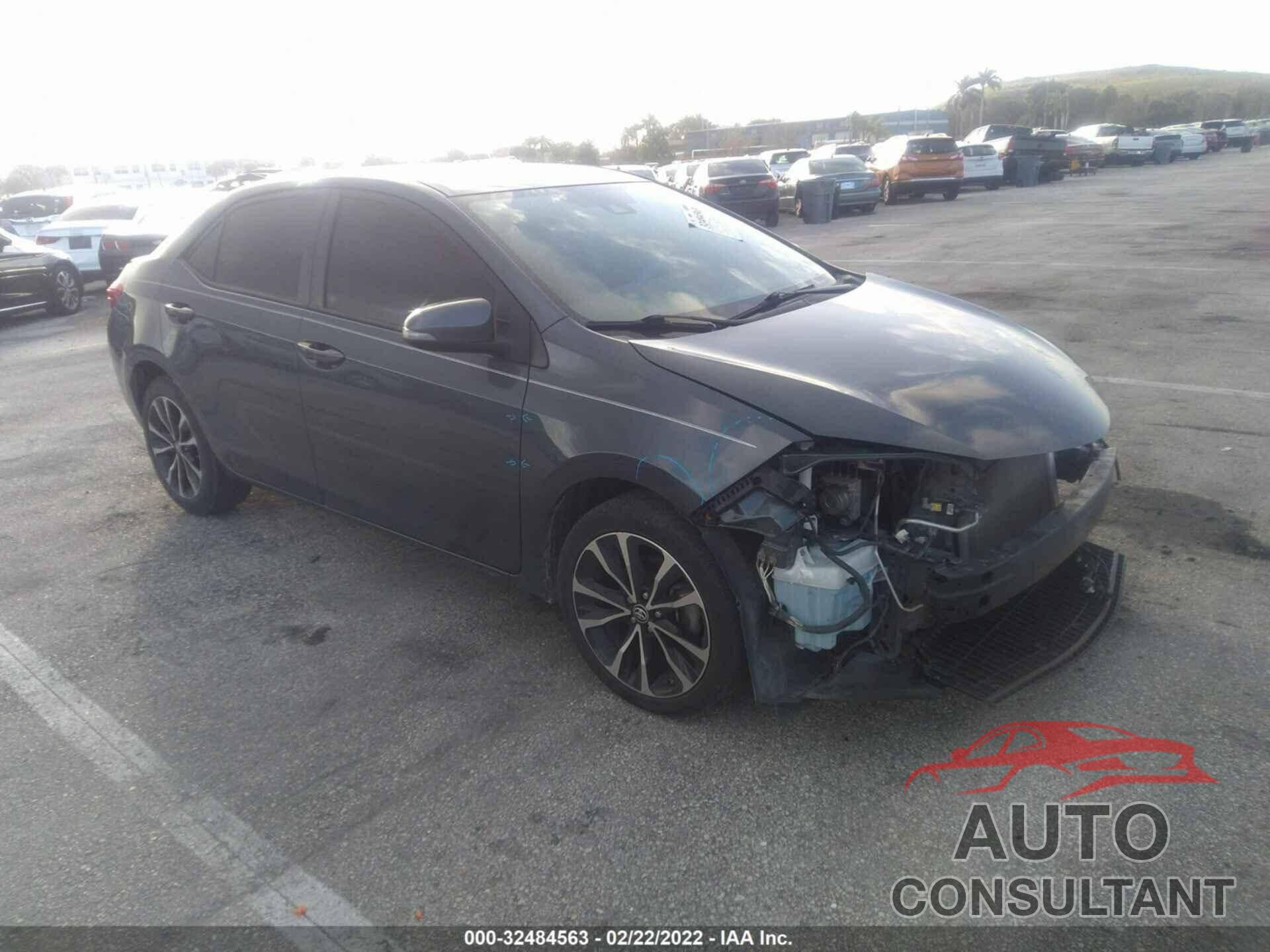TOYOTA COROLLA 2017 - 2T1BURHE6HC796921