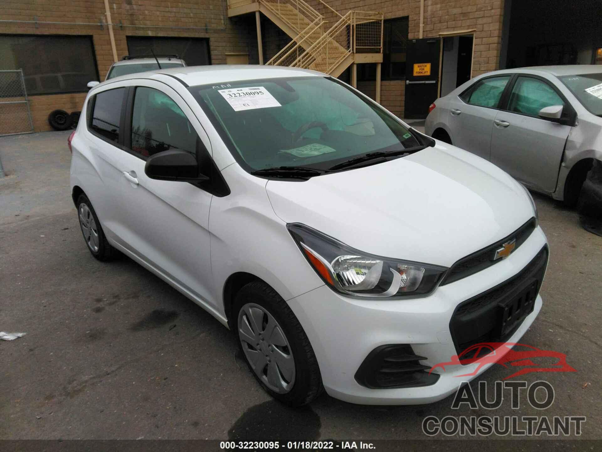 CHEVROLET SPARK 2017 - KL8CB6SA6HC829092