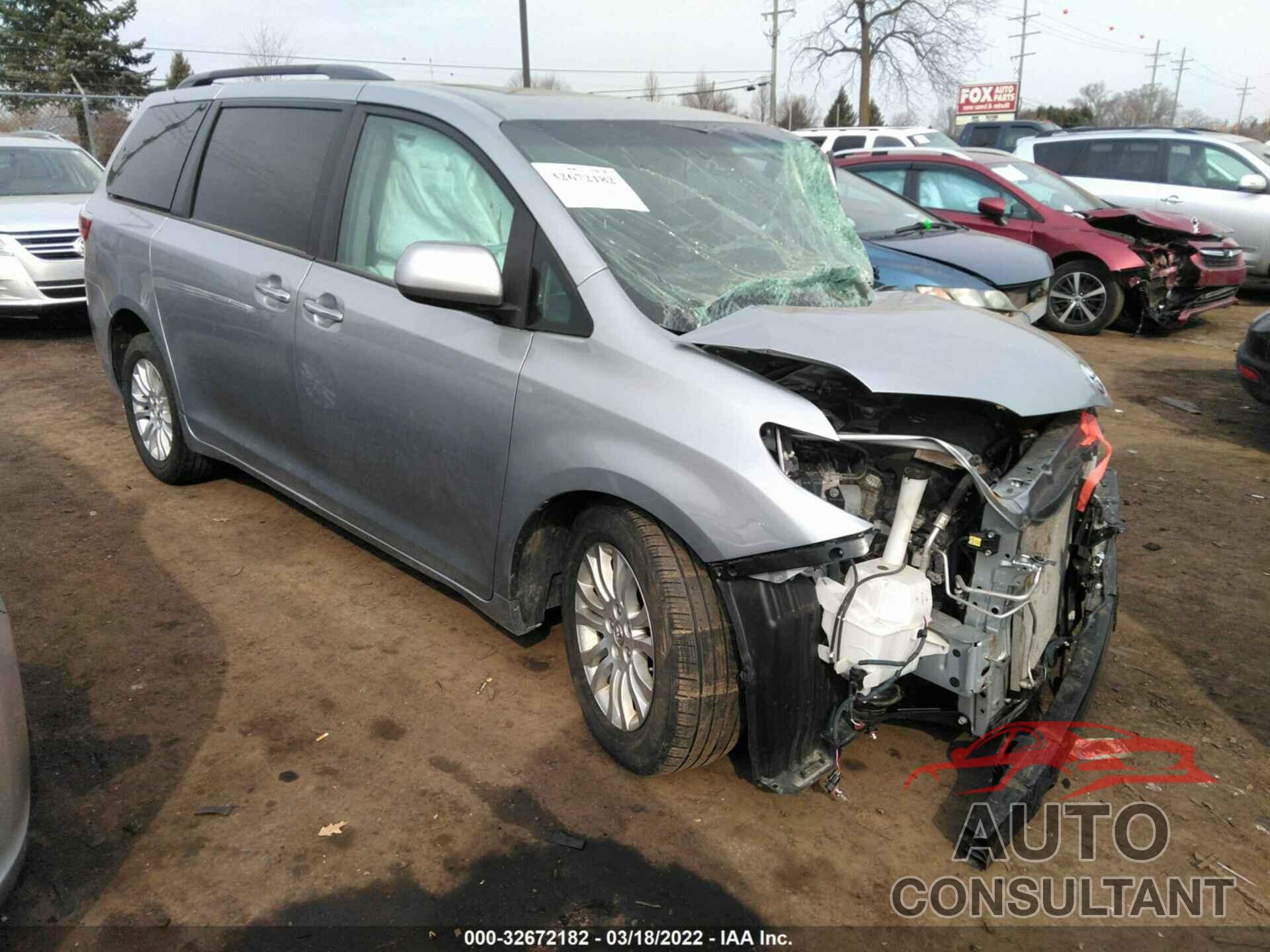 TOYOTA SIENNA 2016 - 5TDYK3DC2GS690716